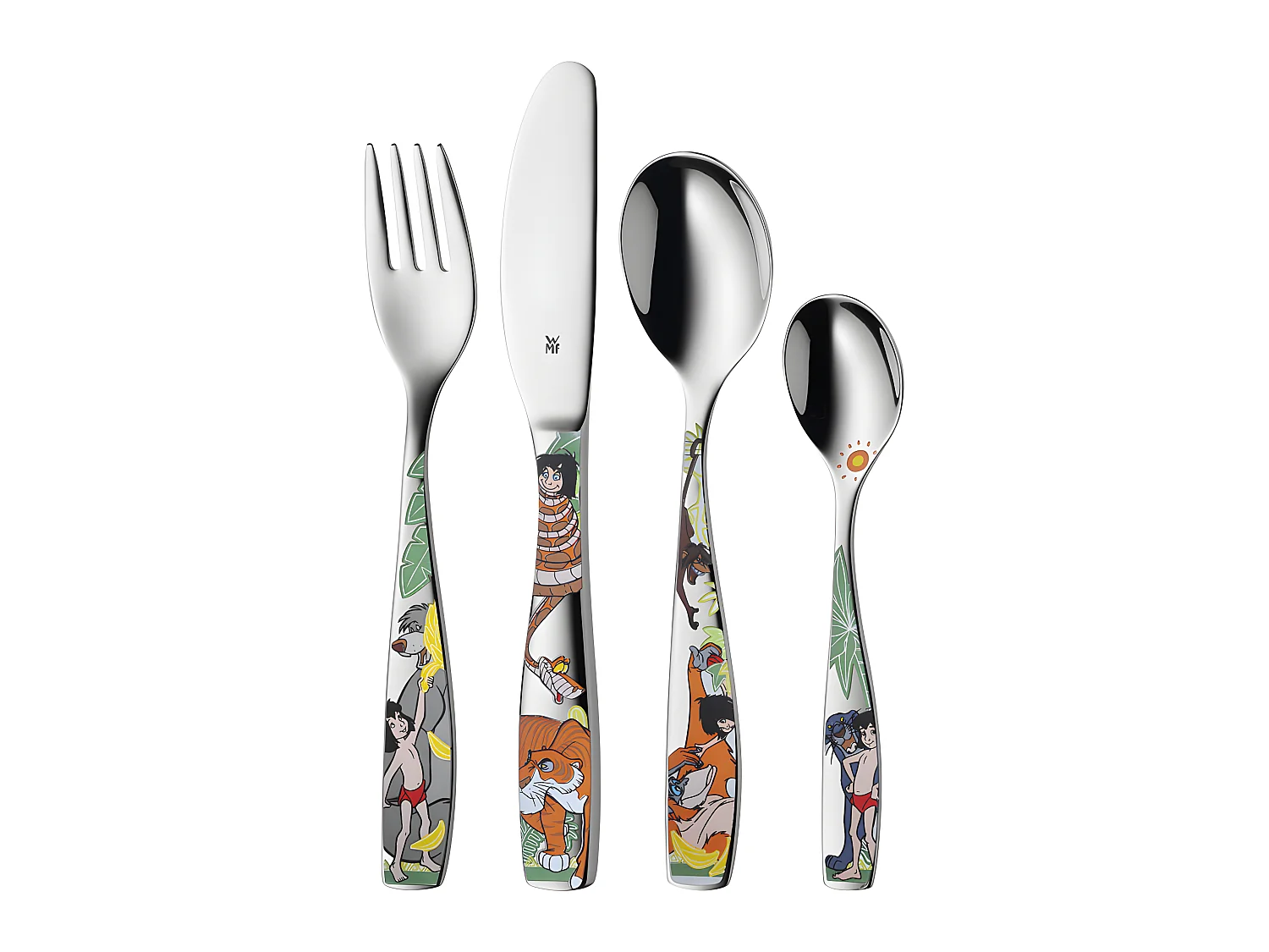 Set de 4 pièces Le livre de la jungle