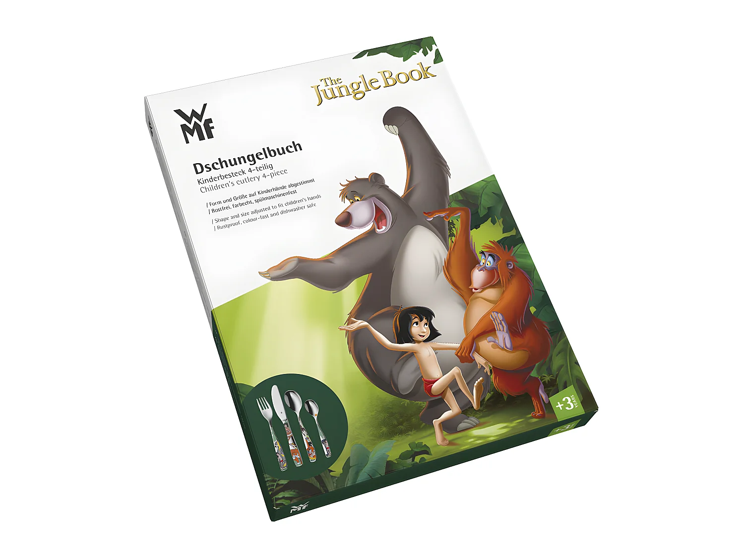 Set de 4 pièces Le livre de la jungle