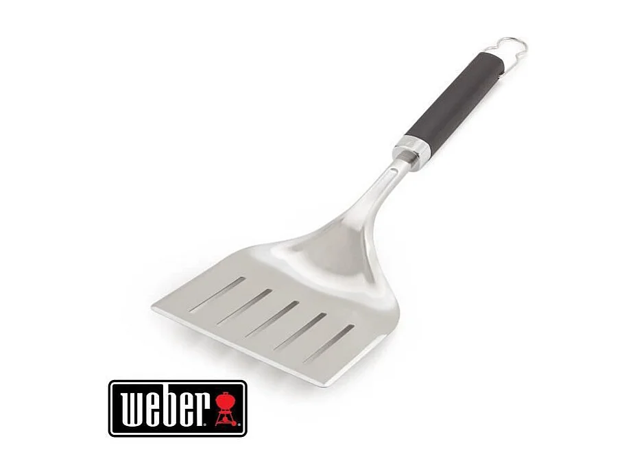 Spatola per pesce Weber Premium in acciaio inox nero 46cm