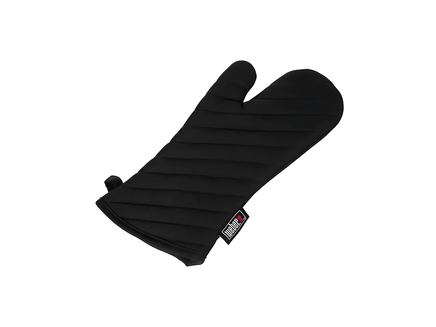 Gant de Cuisine en Silicone Noir - Résistant à la Chaleur - Taille 1,7x36x18cm