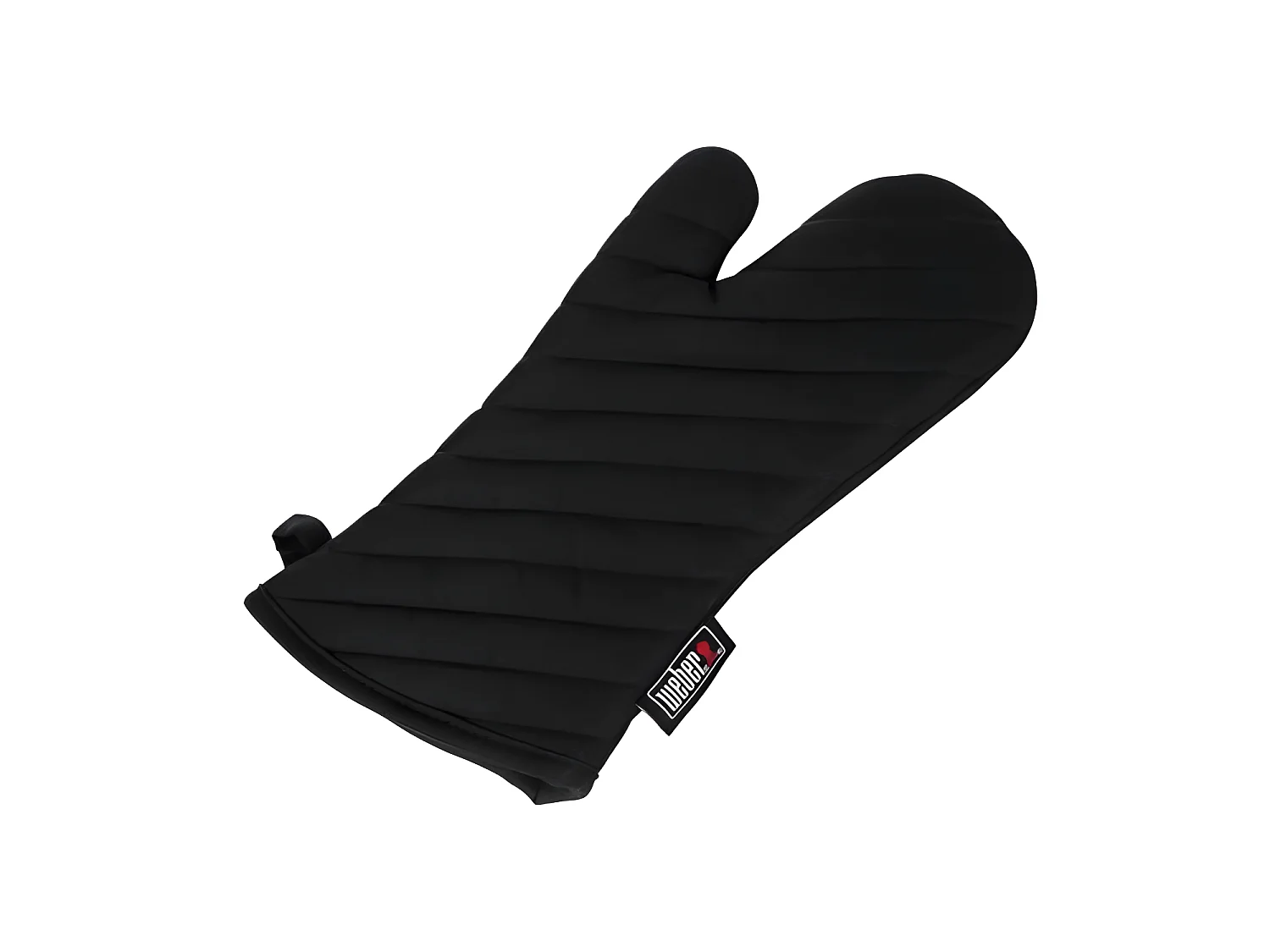 Guanto da Cucina in Silicone Nero - Resistente al Calore - Taglia 1,7x36x18cm