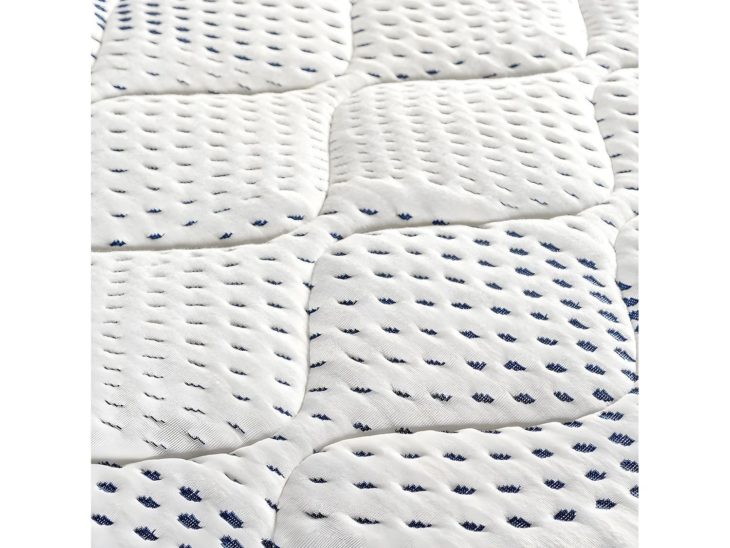 BELLECOUR LITERIE | Ensemble CASTELLANE 180x200 cm | Matelas Mémoire de forme + Sommier Bois