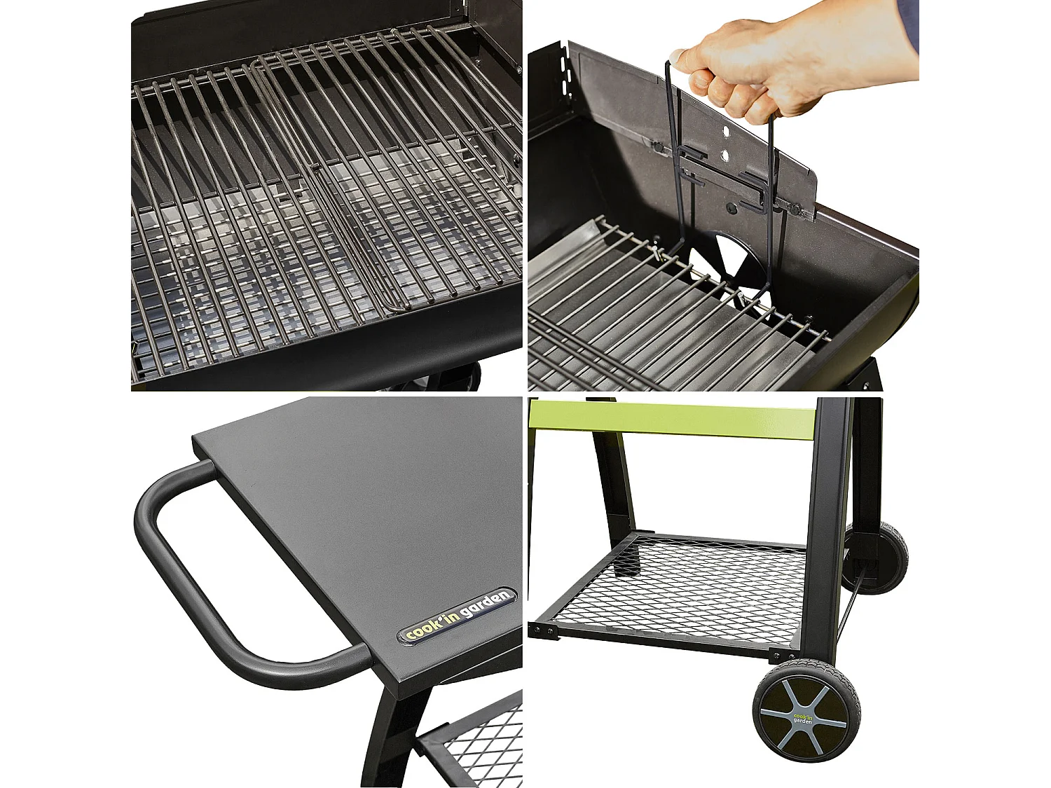 Barbecue au charbon de bois TONINO 50 - COOK'IN GARDEN