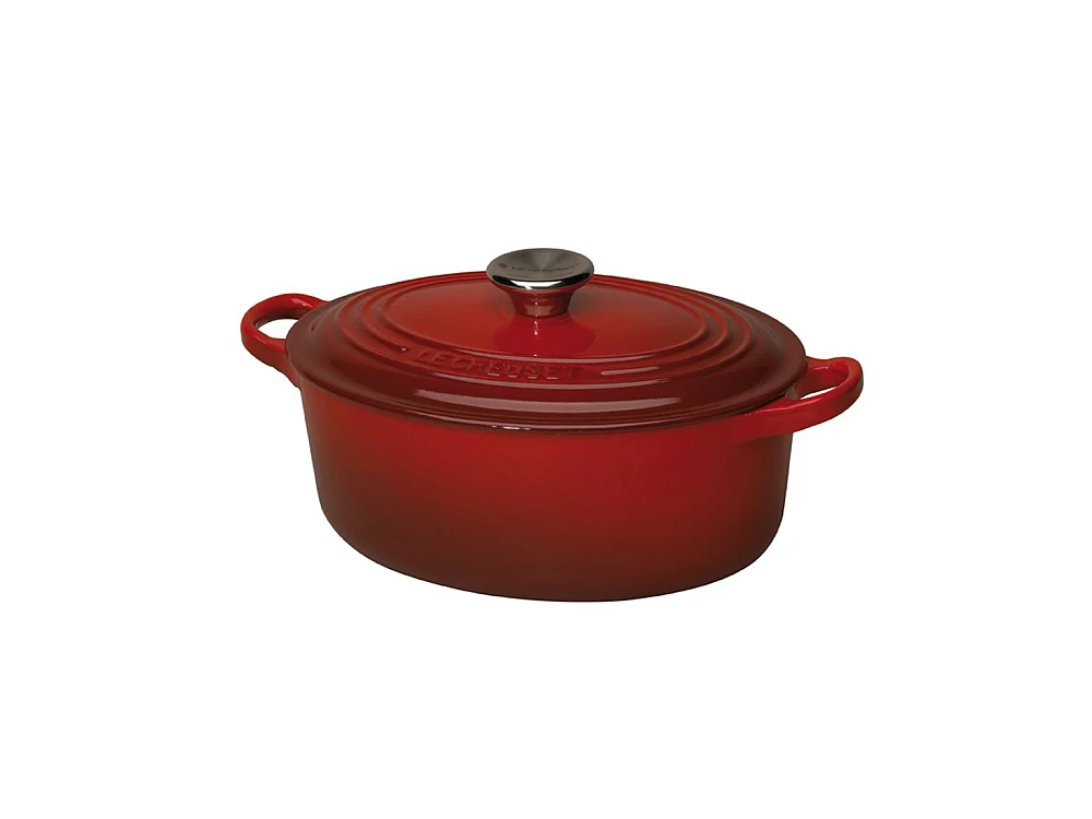 Cocotte ovale Signature 31cm Cerise