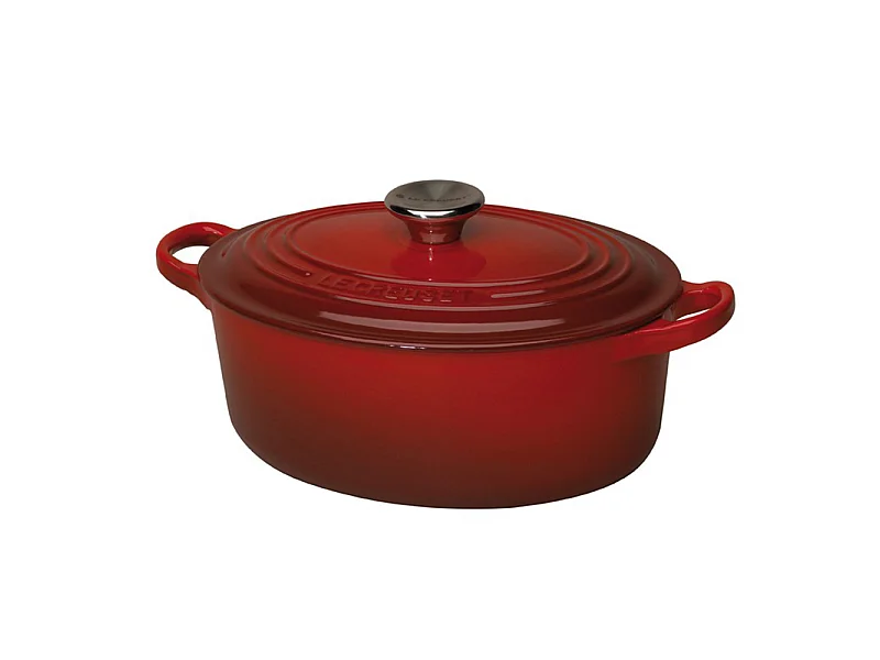 Cocotte ovale Signature 31cm Cerise