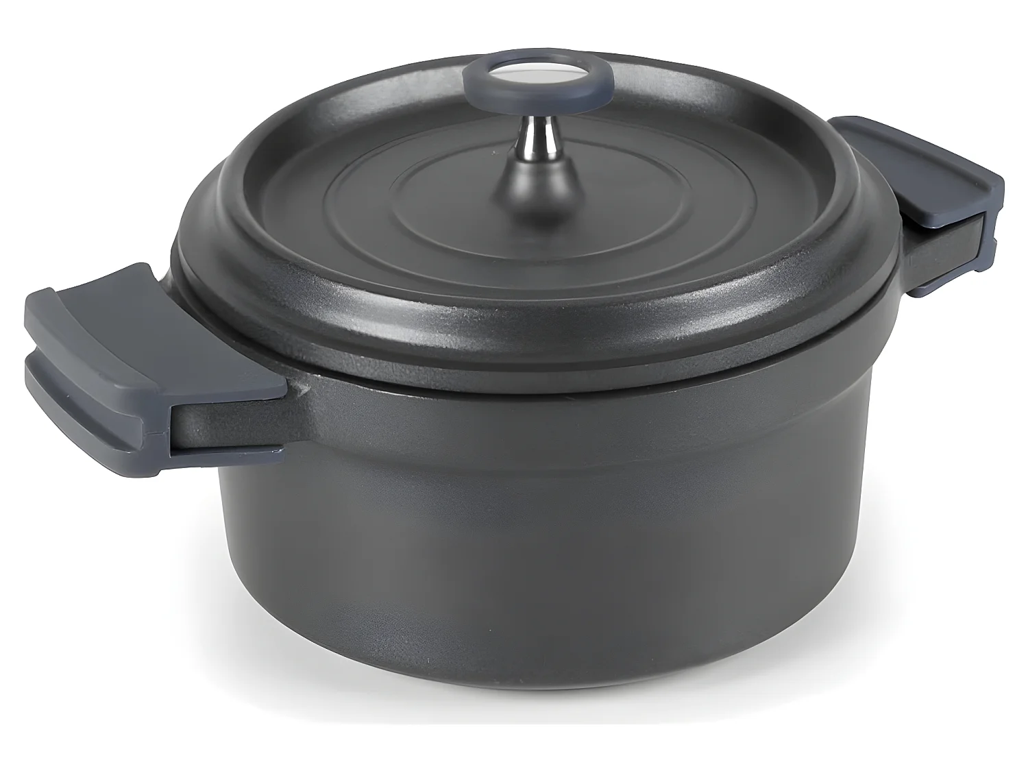 Cocotte 16 cm en fonte d'aluminium avec couvercle