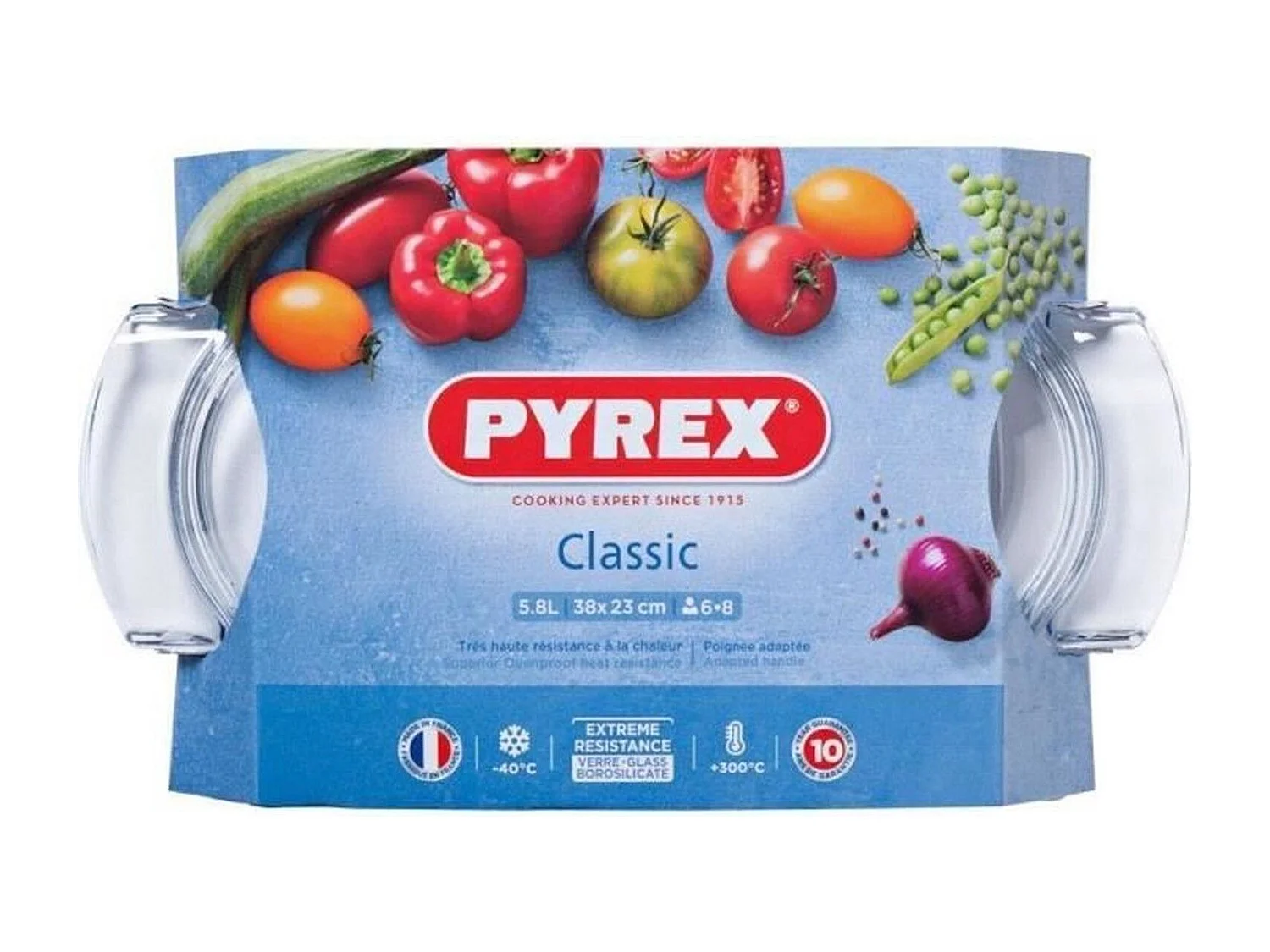 Pyrex Cocotte ovale 4.5l verre - 460A000/5043