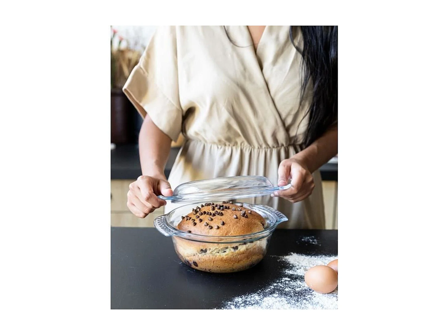 Pyrex Cocotte ronde 3.75l verre - 118a000/5043