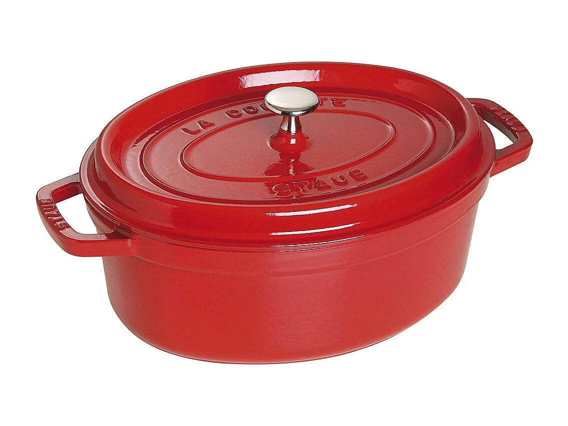 Cocotte ovale Signature 27cm Cerise