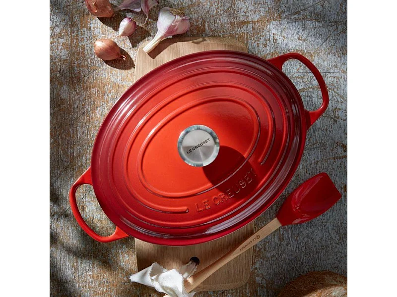 Cocotte ovale Signature 27cm Cerise