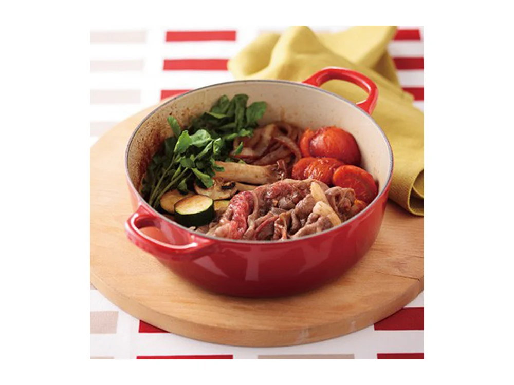 Cocotte ovale Signature 29cm Cerise