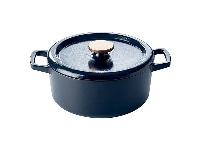 Beka Cocotte ronde en fonte émaillée 26cm noir - 15141264