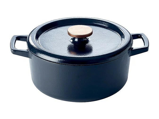Beka Cocotte ronde en fonte émaillée 26cm noir - 15141264