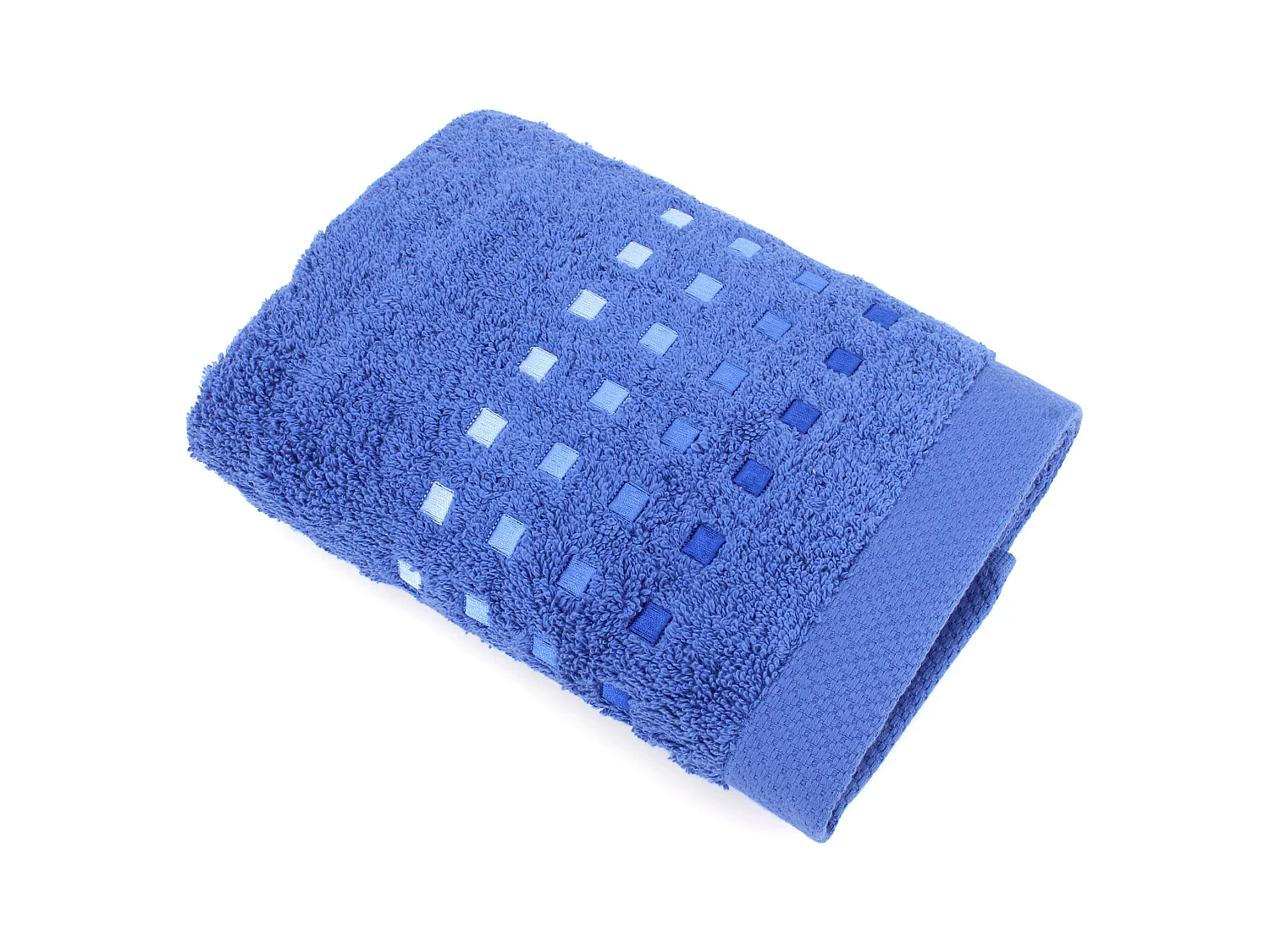 Serviette de toilette 50x100 cm coton 550 g/m2 PURE PRIMAVERA bleu Marine