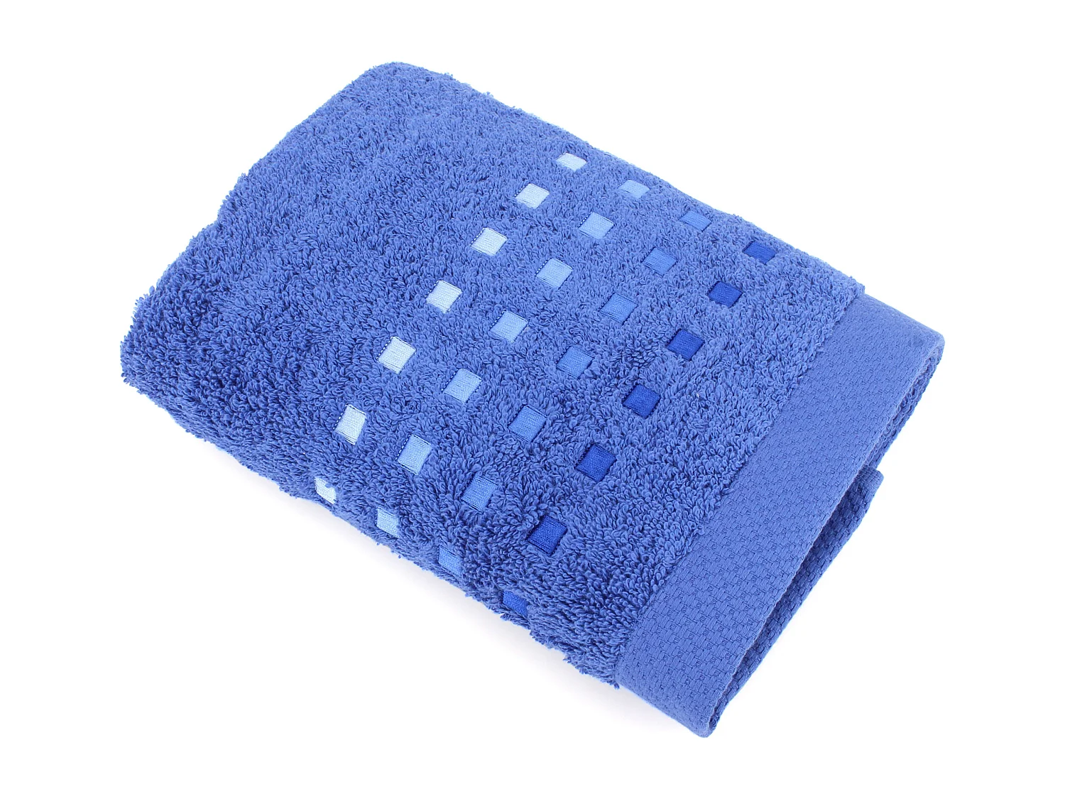 Serviette de toilette 50x100 cm coton 550 g/m2 PURE PRIMAVERA bleu Marine