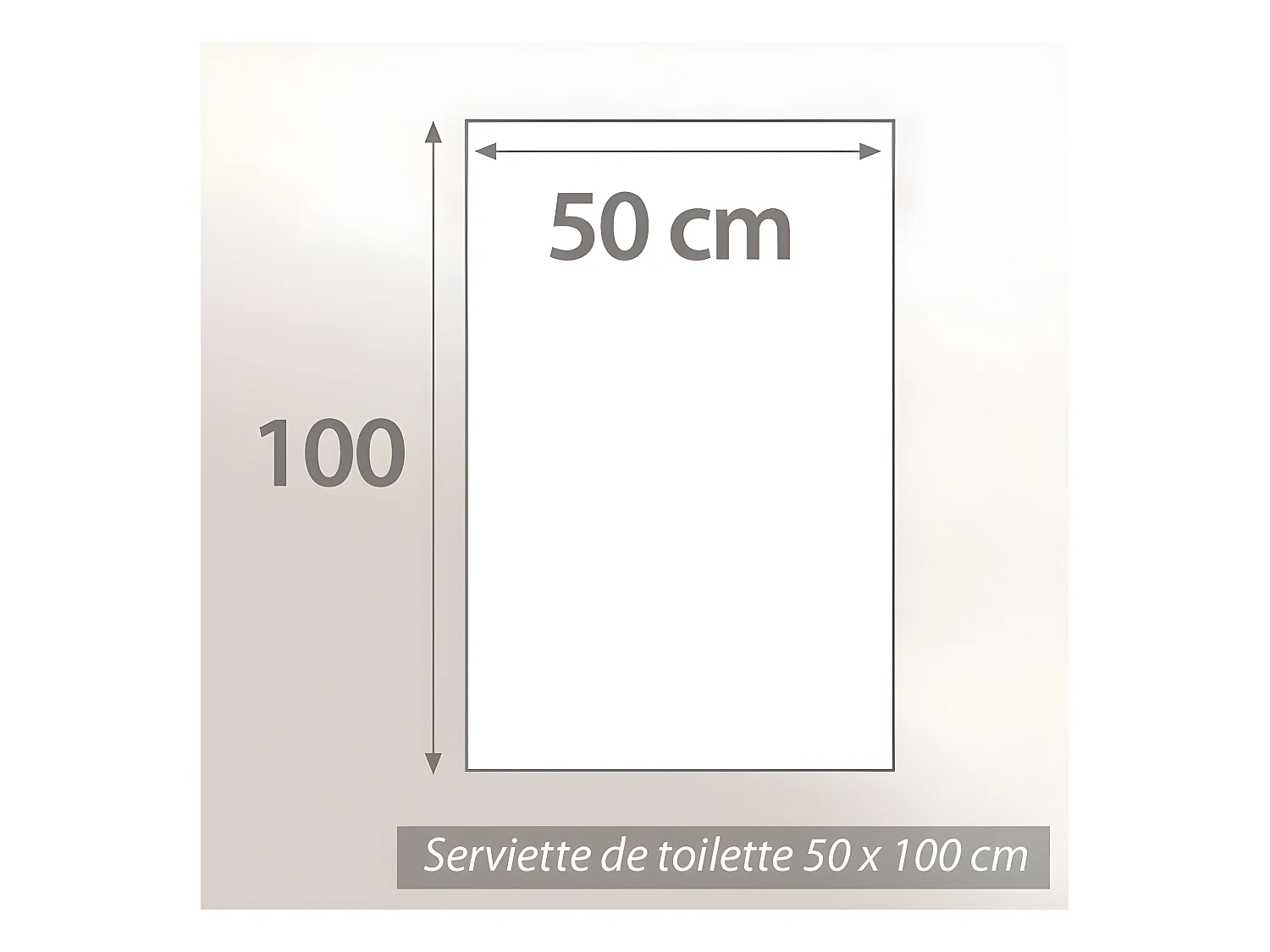 Serviette de toilette 50x100 cm coton 550 g/m2 PURE PRIMAVERA Orange Butane