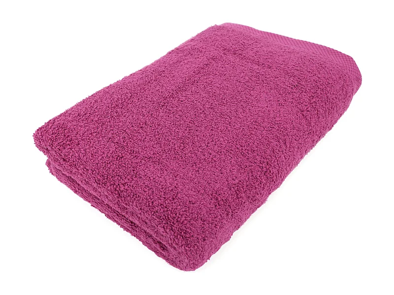 Drap de bain 100x150 cm PURE Prune 550 g/m2