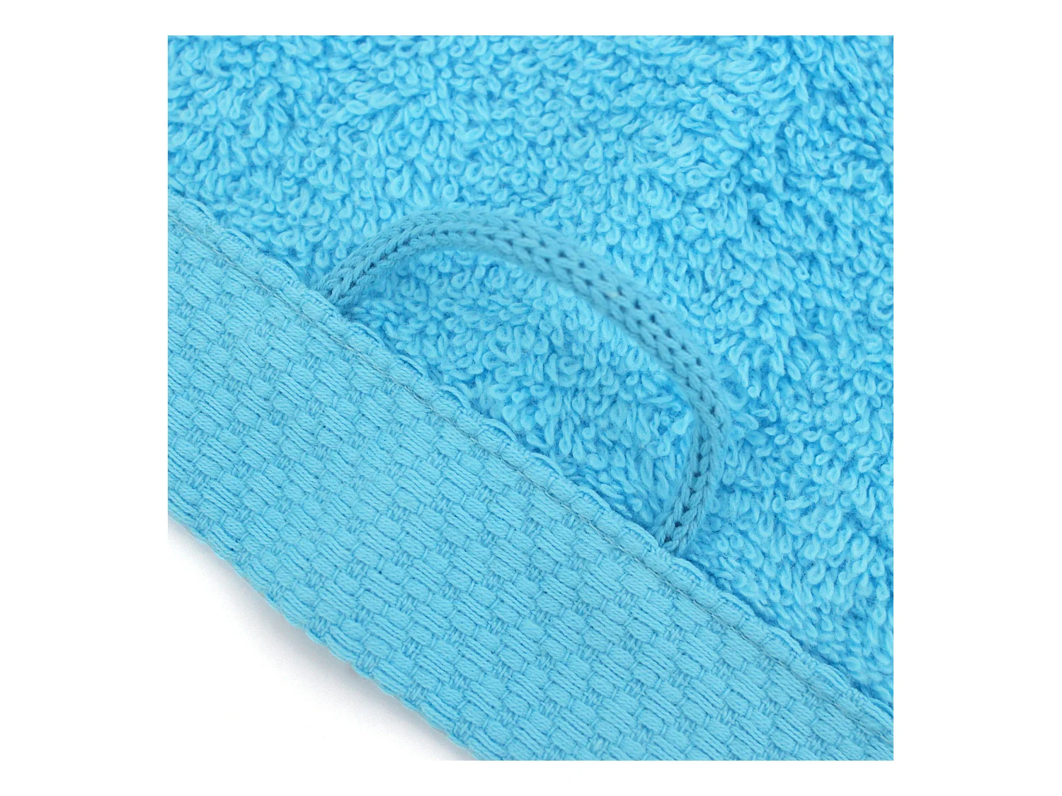 Drap de bain 100x150 cm PURE Bleu Océan 550 g/m2