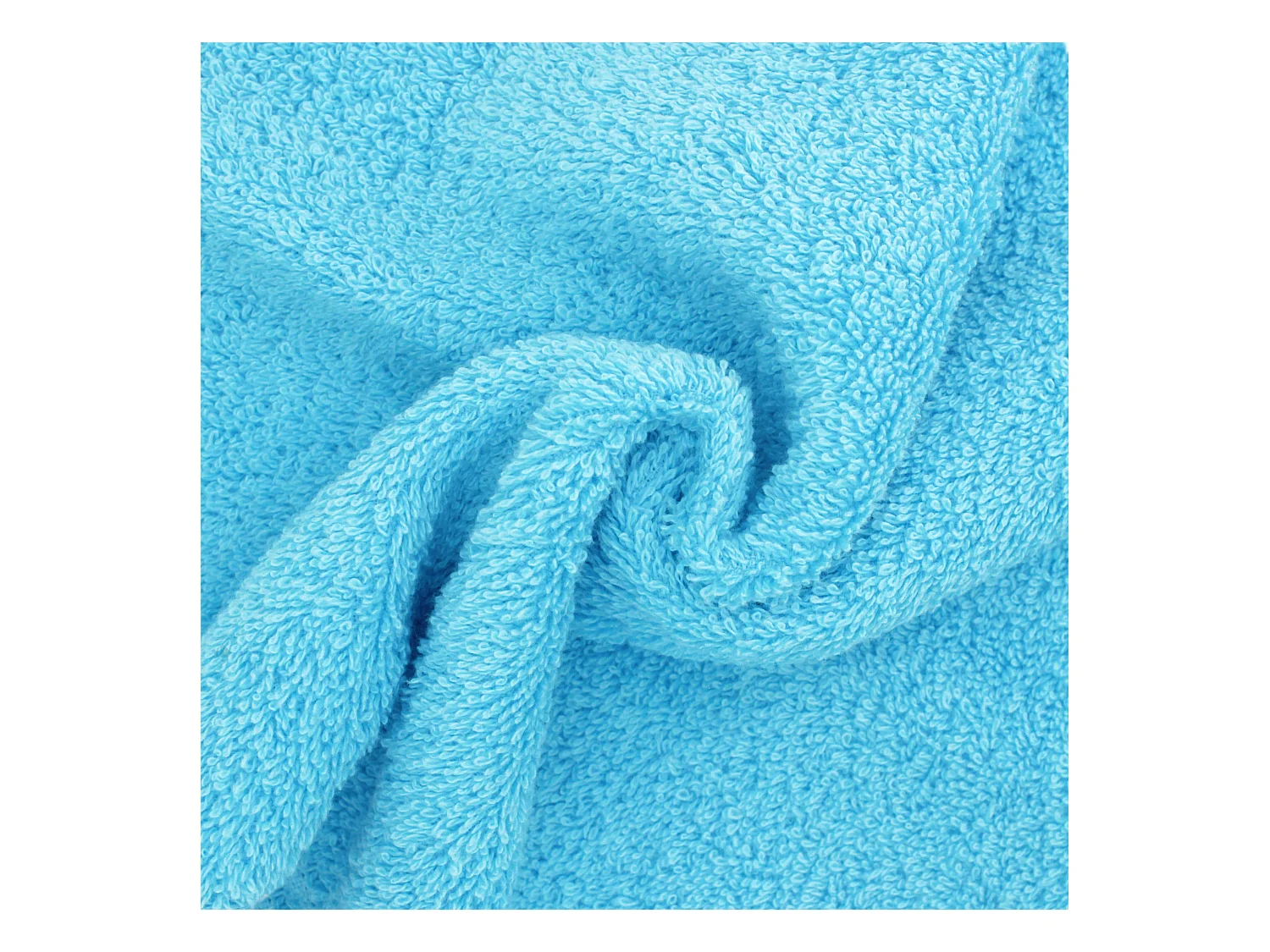 Drap de bain 100x150 cm PURE Bleu Océan 550 g/m2