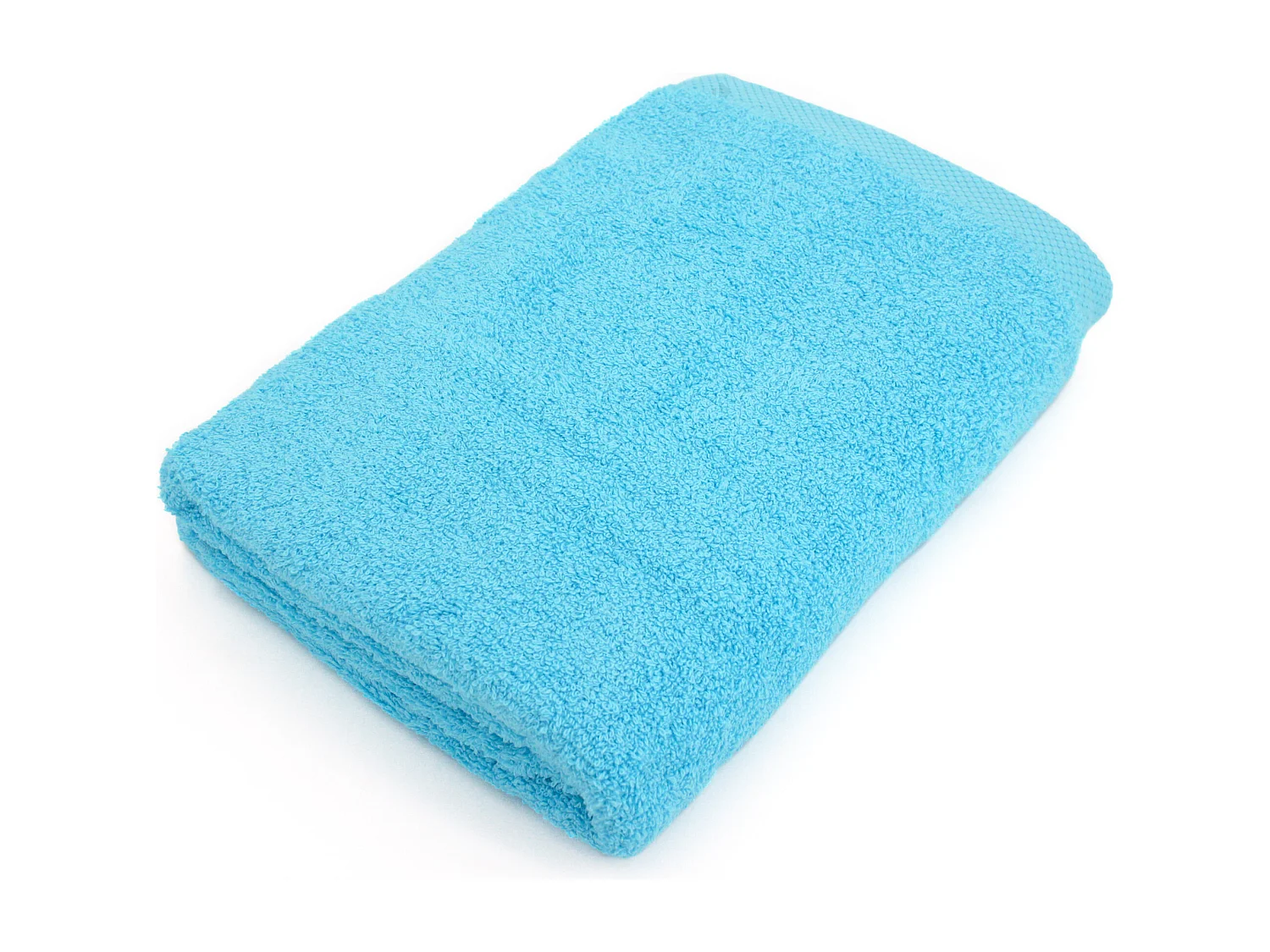 Drap de bain 100x150 cm PURE Bleu Océan 550 g/m2