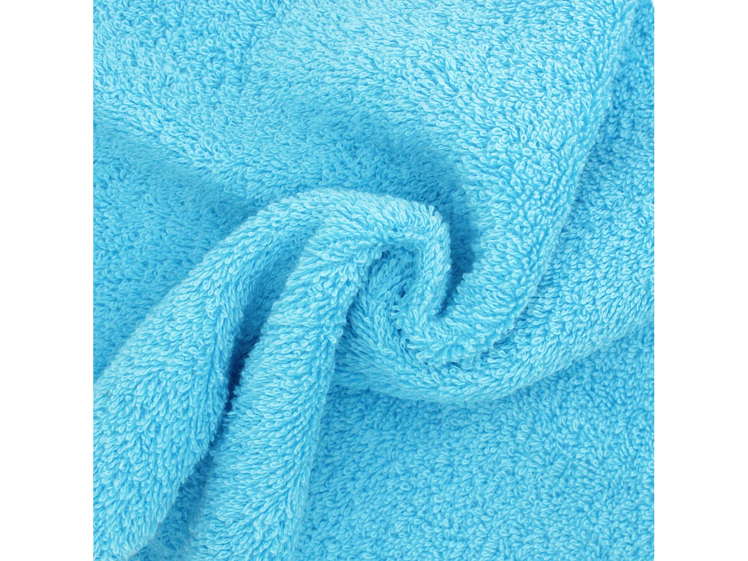 Drap de bain 100x150 cm PURE Bleu Océan 550 g/m2