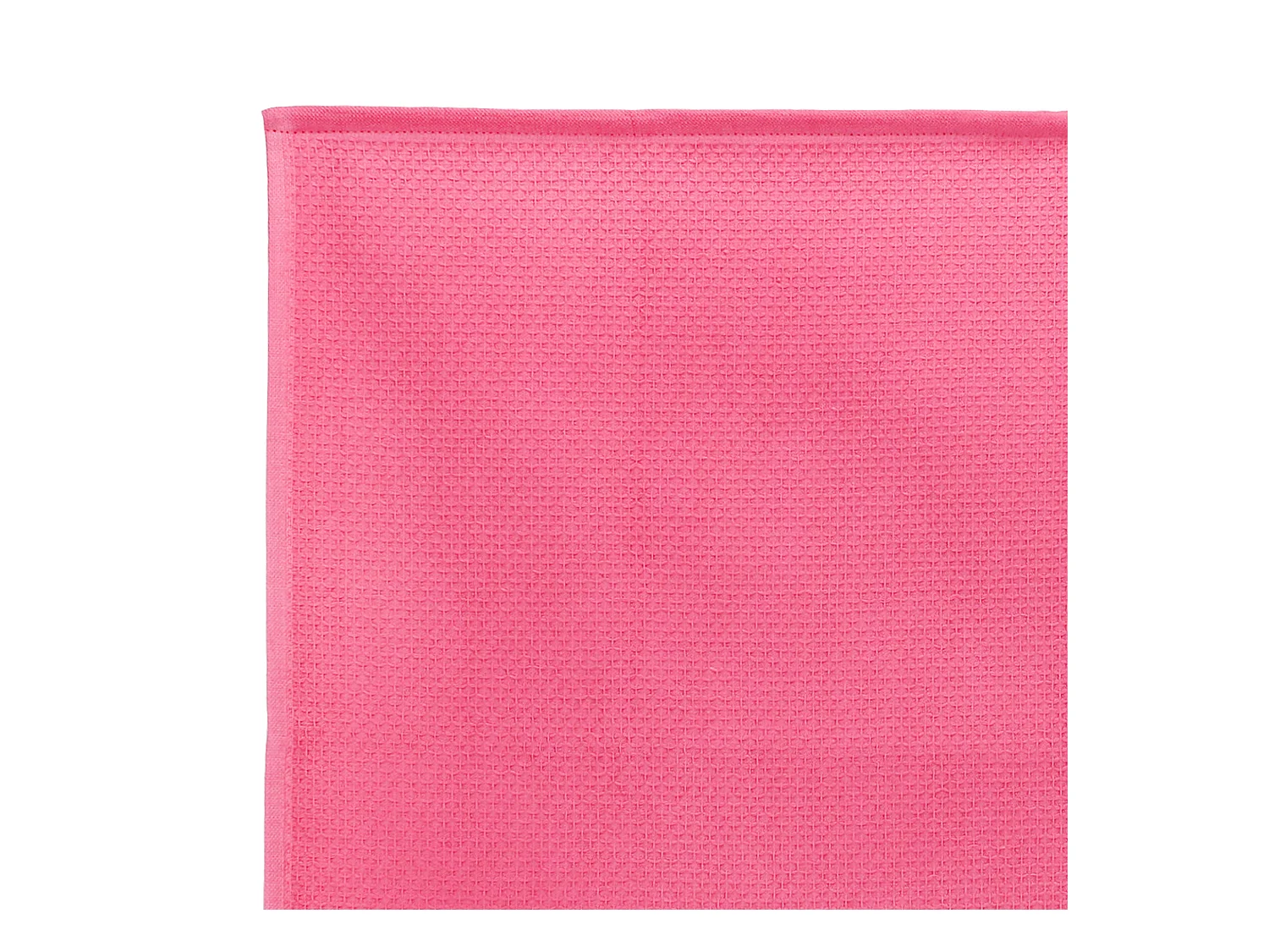 Lot de 2 torchons de cuisine 50x50 cm nid d'abeille PURE KITCHEN WAFFLE Fraise