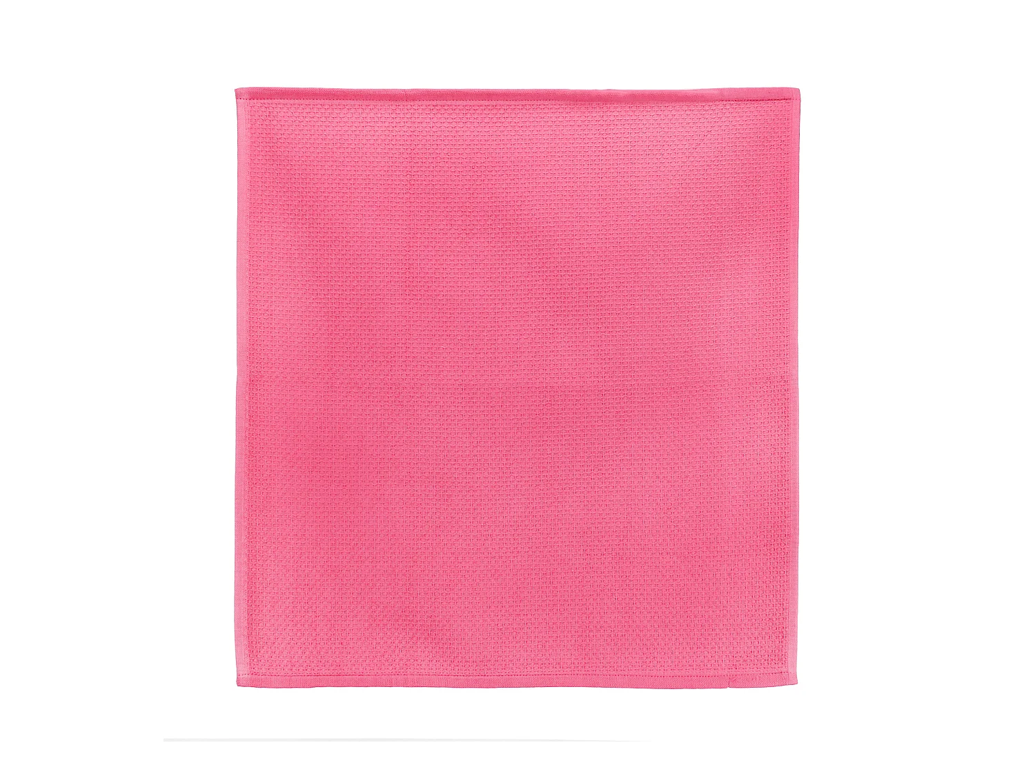 Lot de 2 torchons de cuisine 50x50 cm nid d'abeille PURE KITCHEN WAFFLE Fraise