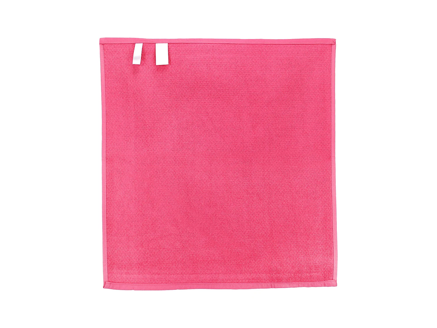 Lot de 2 torchons de cuisine 50x50 cm nid d'abeille PURE KITCHEN WAFFLE Fraise