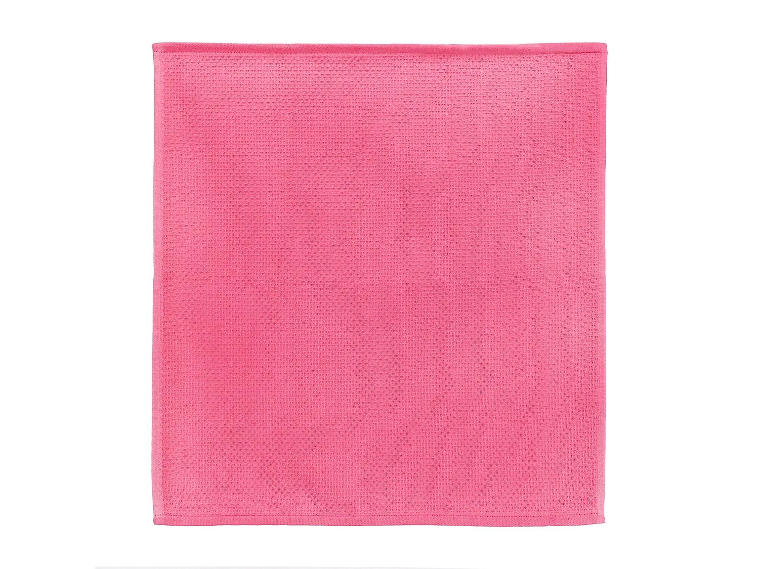 Lot de 2 torchons de cuisine 50x50 cm nid d'abeille PURE KITCHEN WAFFLE Fraise