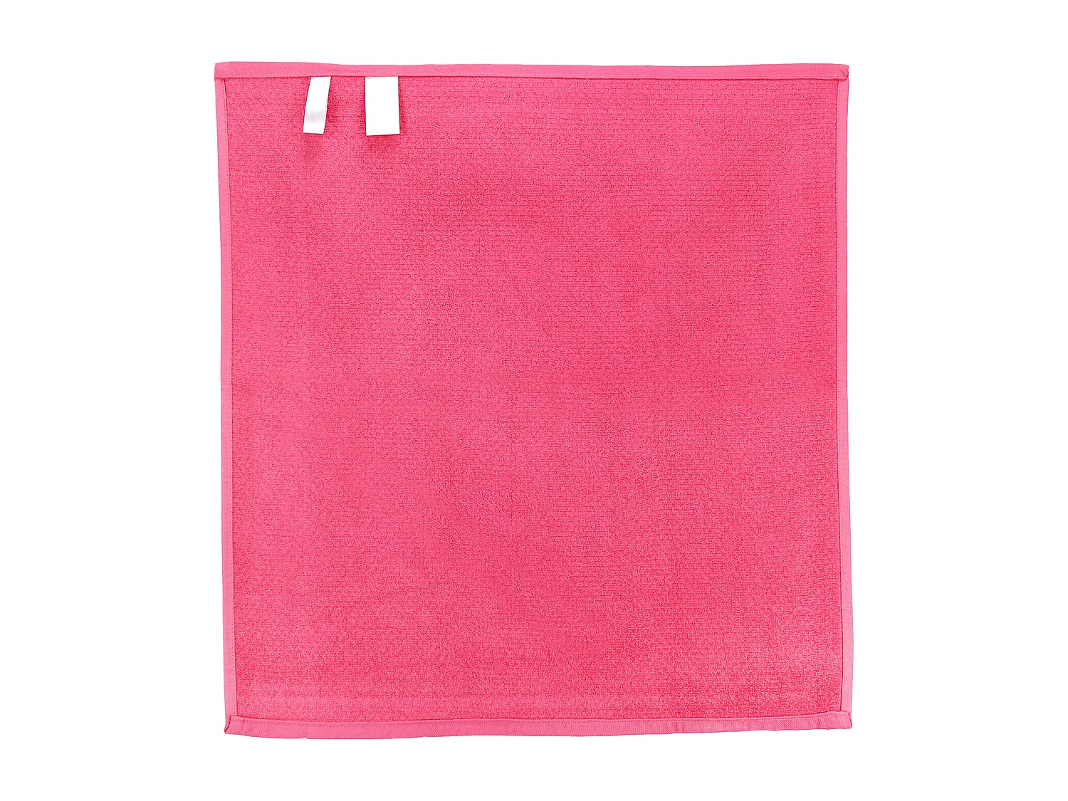 Lot de 2 torchons de cuisine 50x50 cm nid d'abeille PURE KITCHEN WAFFLE Fraise