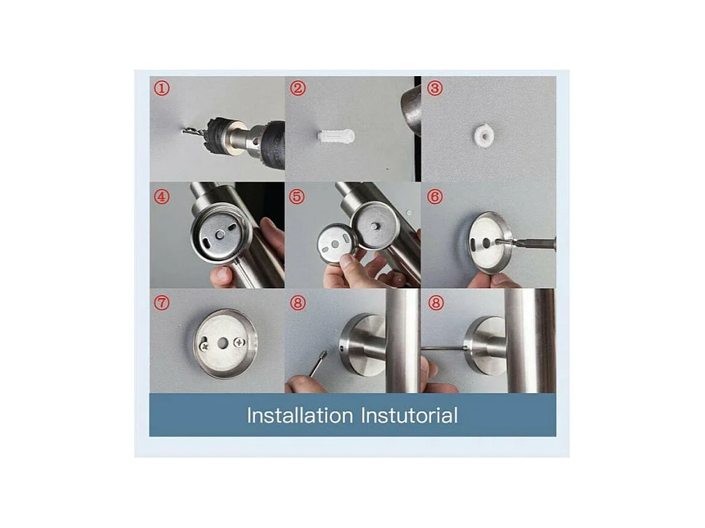 Pack accessoires salle de bain CHARLES acier brossé   2 crochets + 1 porte-serviette + 1 porte rouleau