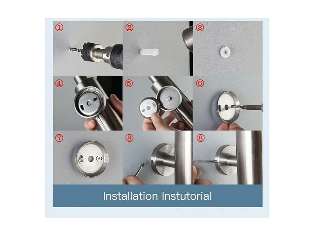 Conjunto CHARLES 30 acero cepillado  Toallero + portarrollos + 3 perchas