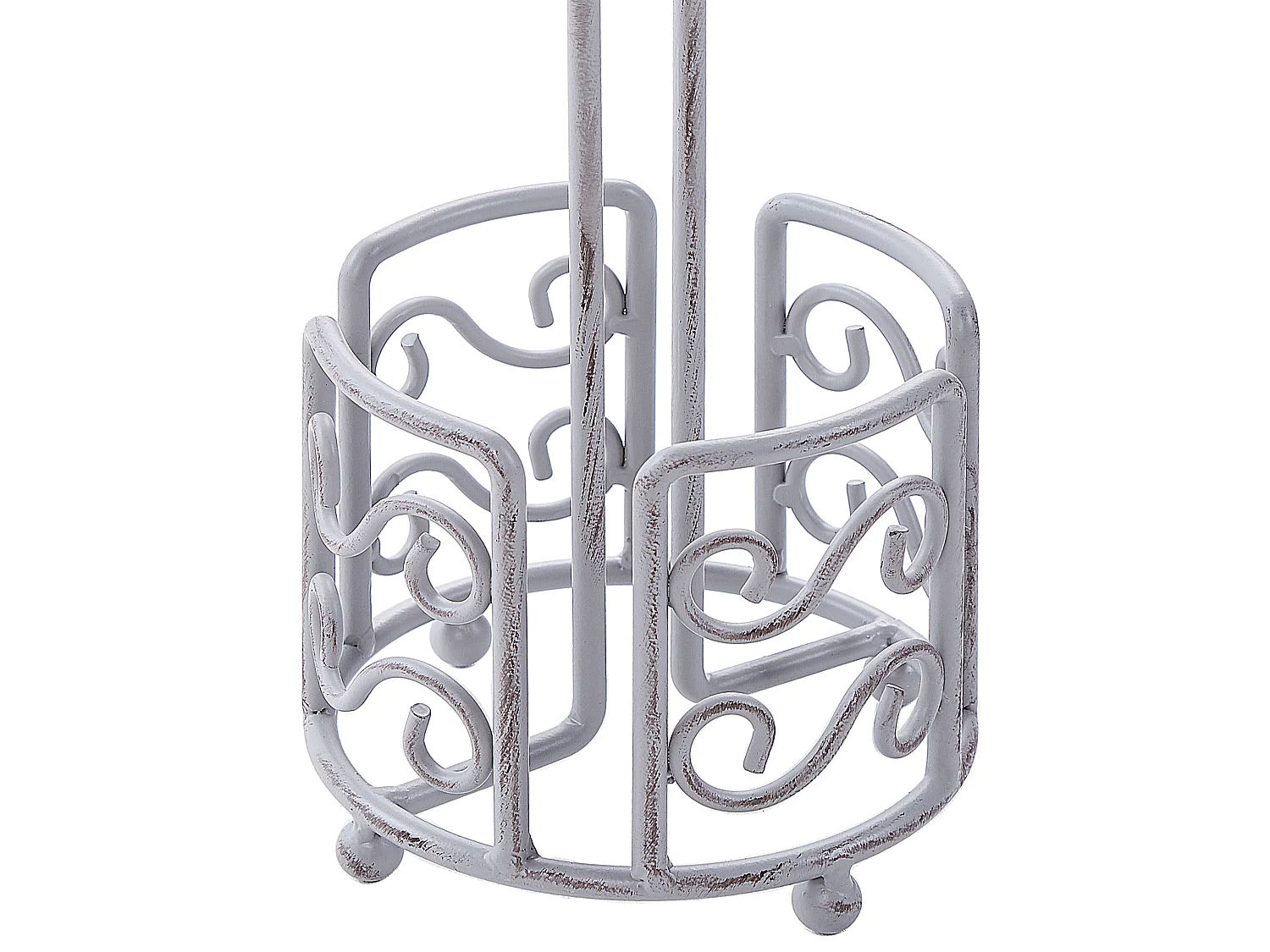 Porte-papier toilette MANDI Métal Gris