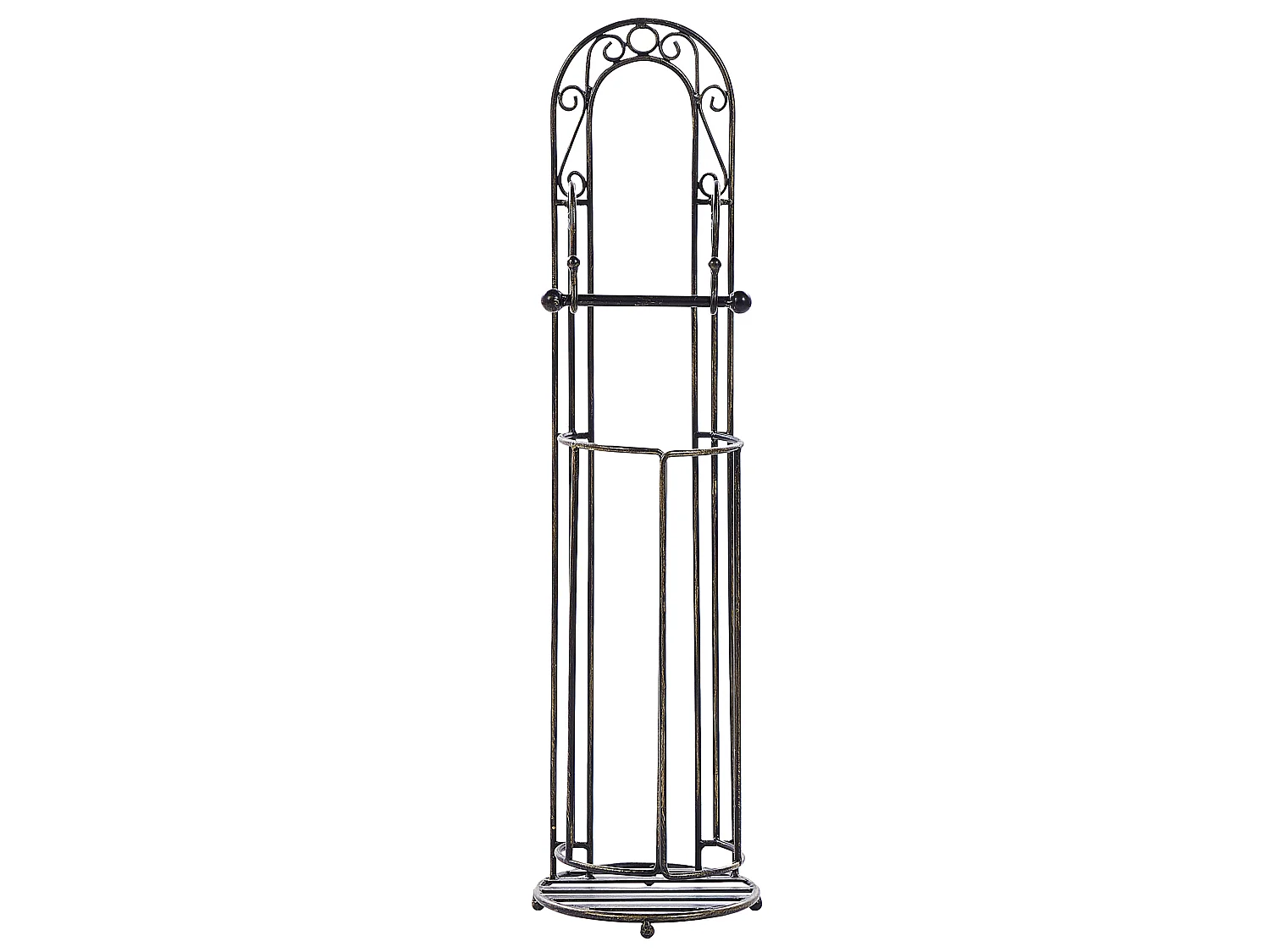 Toilet Paper Holder TEMUCO Metal Black