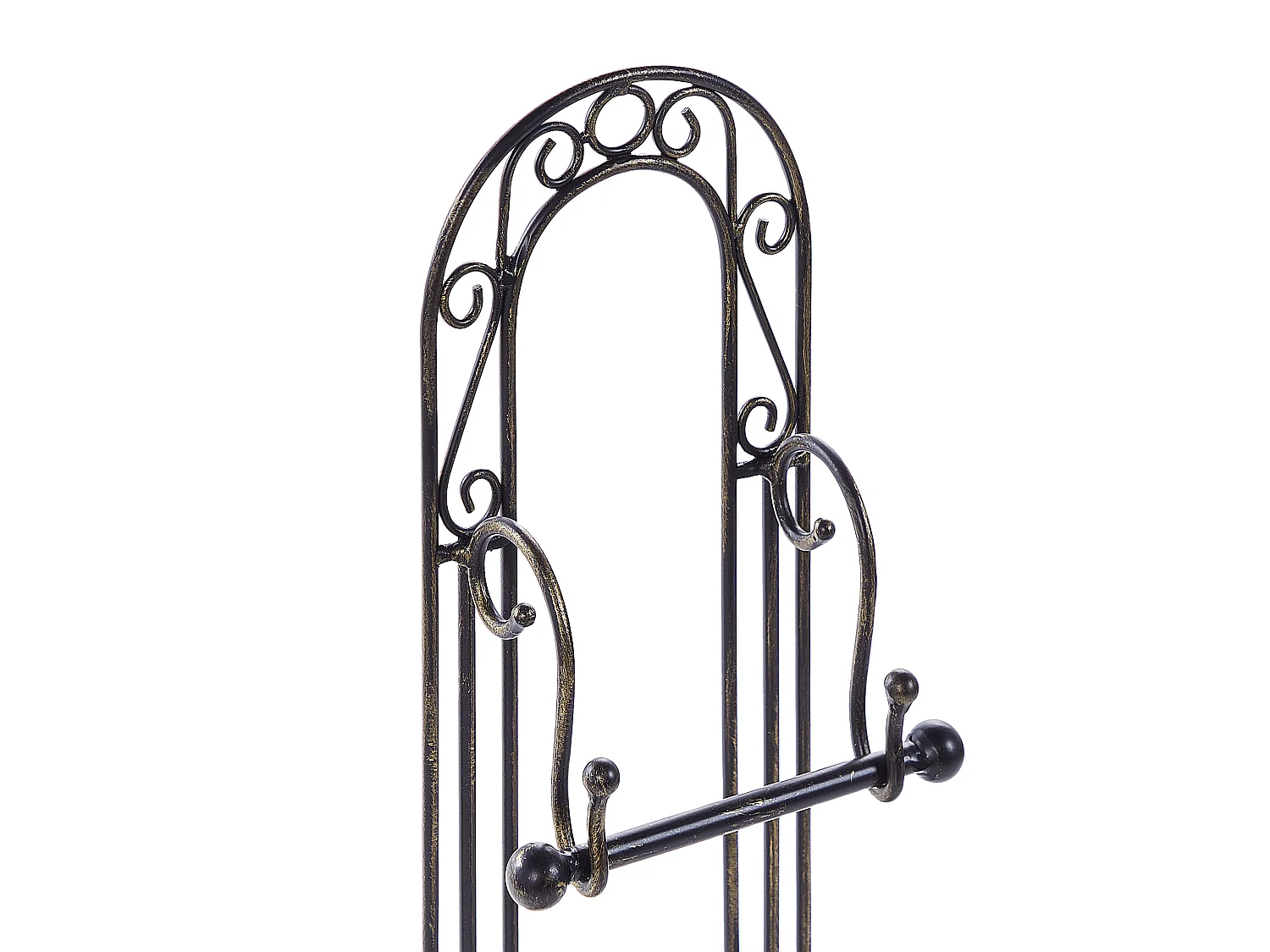 Toilet Paper Holder TEMUCO Metal Black