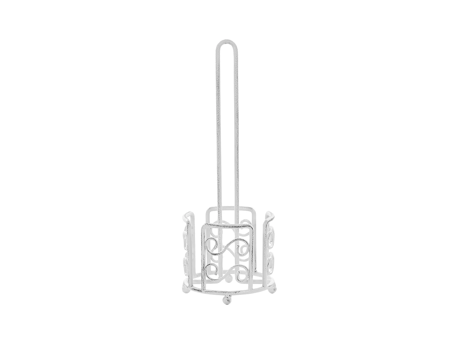 Porta-rolos para papel higiénico MANDI Metal Branco