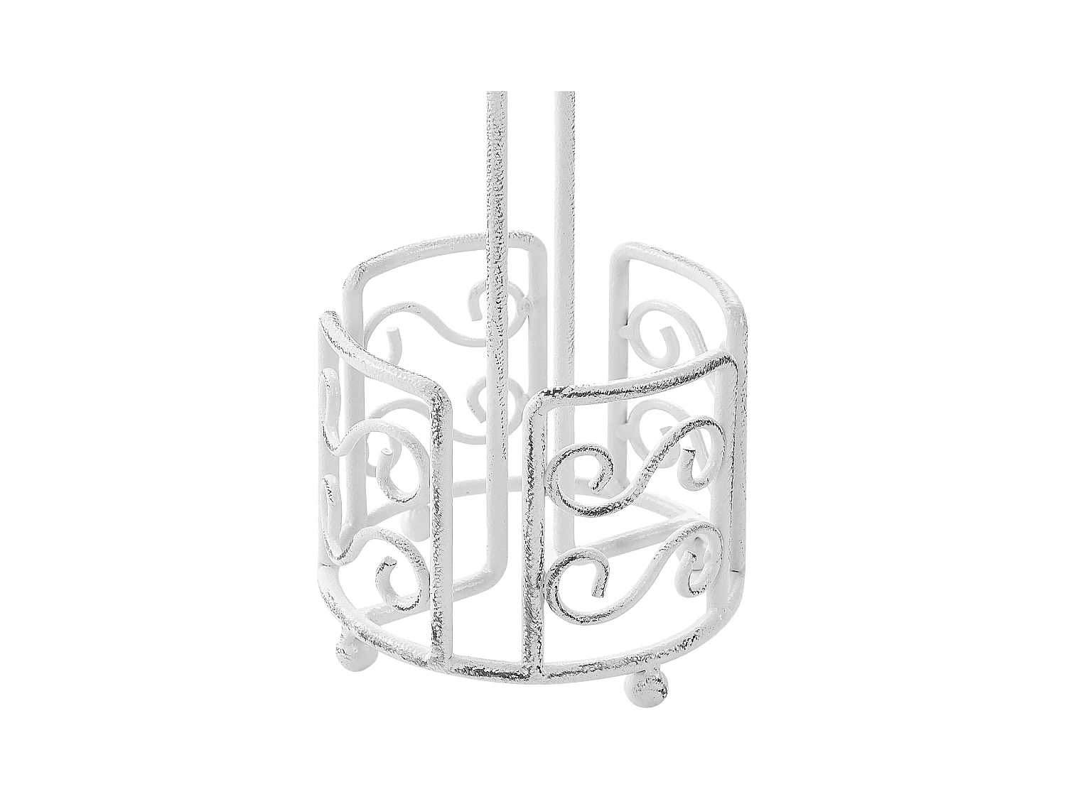 Toiletrolhouder MANDI Metaal Wit