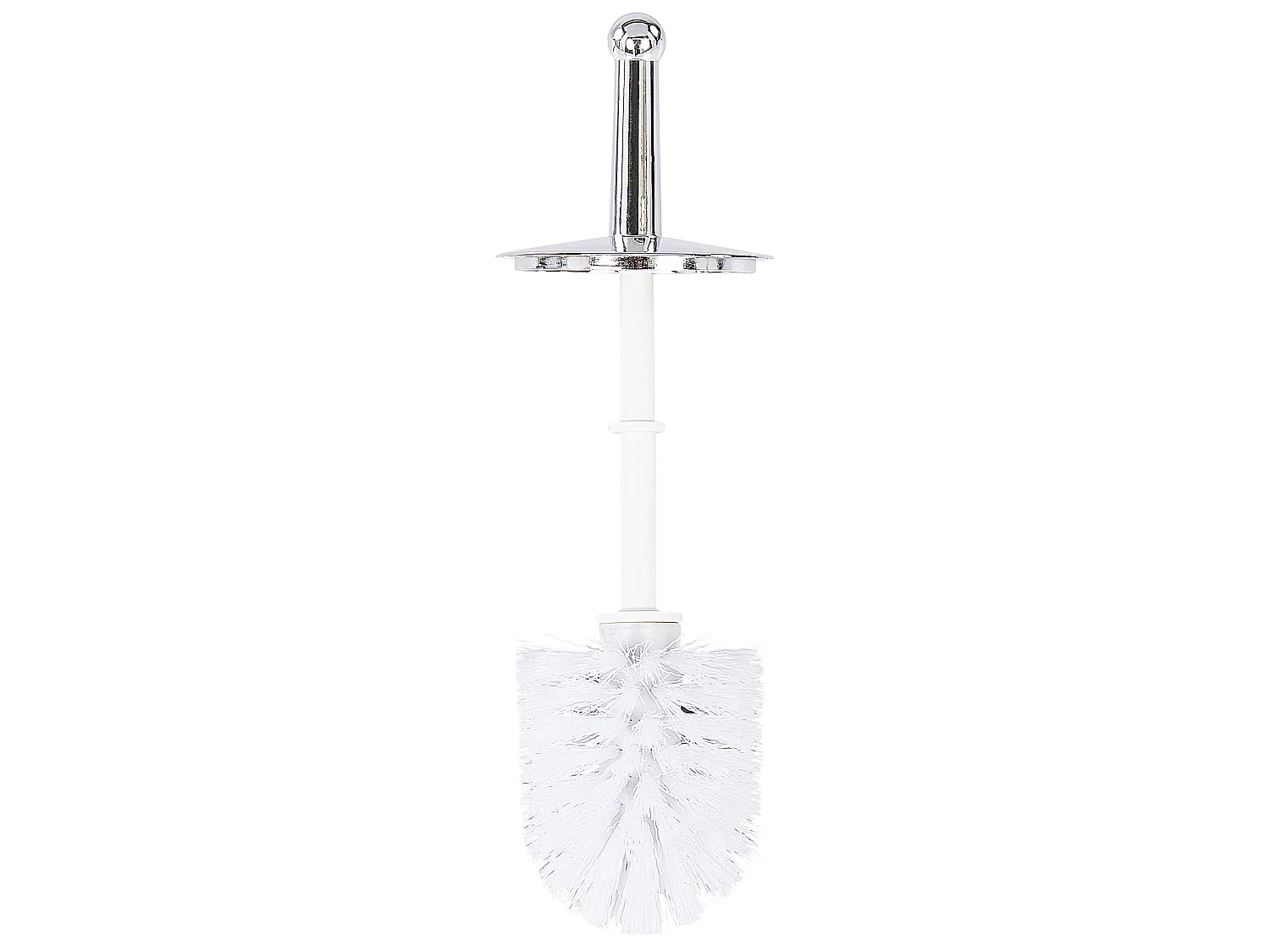 Toilet Roll and Brush Holder SOACHA Metal Silver