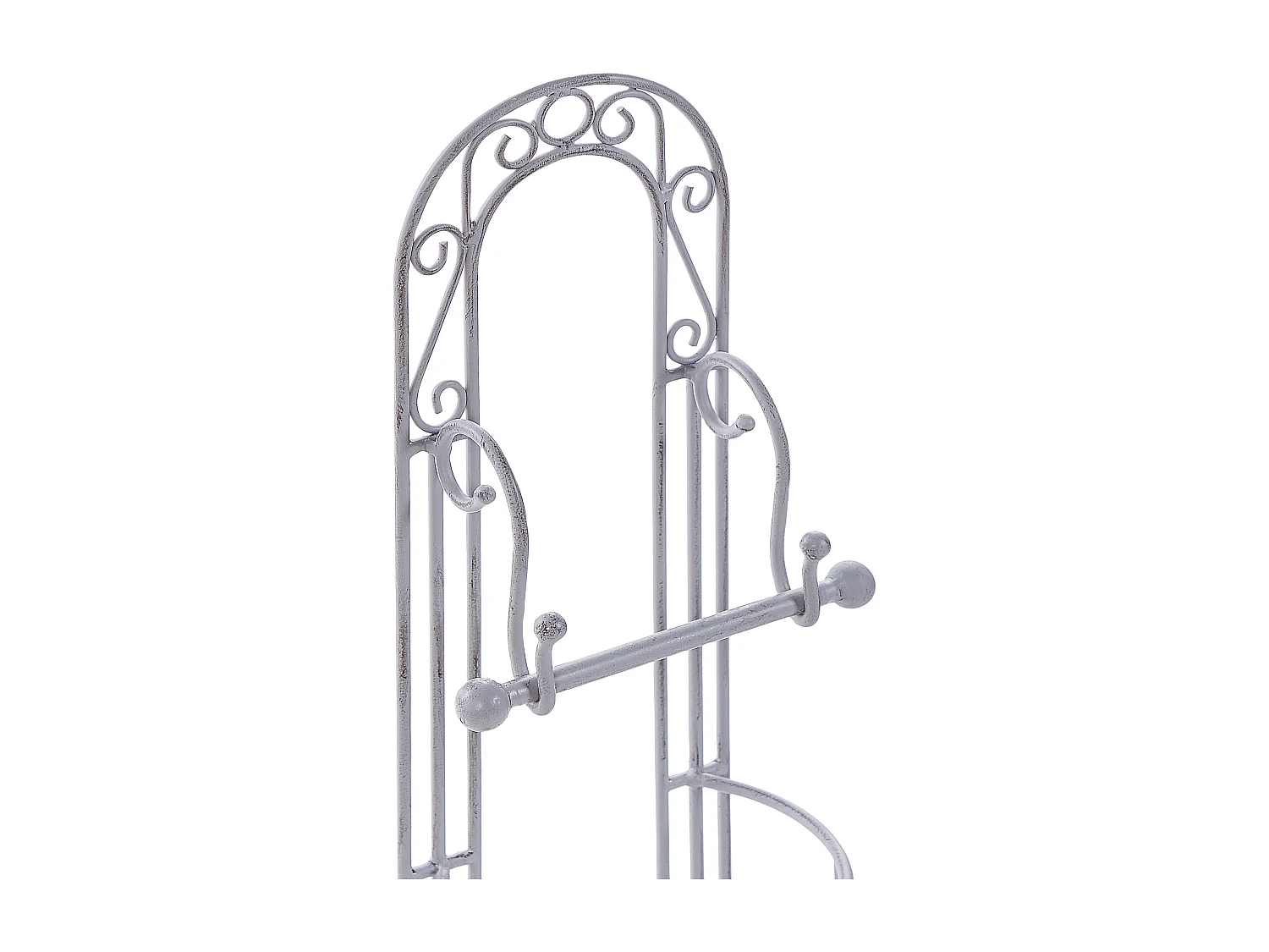 Porte-papier toilette TEMUCO Métal Gris