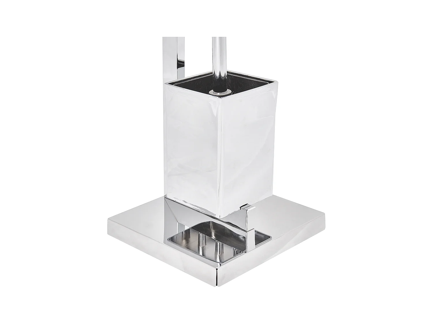 Porte-papier et porte-brosse ULAPES Métal Argenté