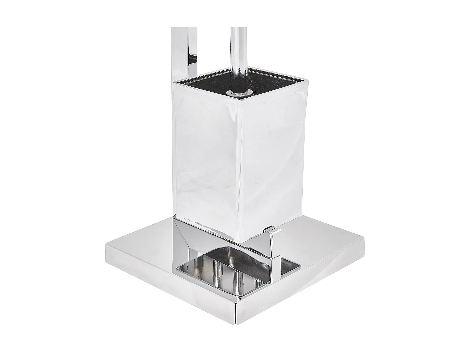 Porte-papier et porte-brosse ULAPES Métal Argenté