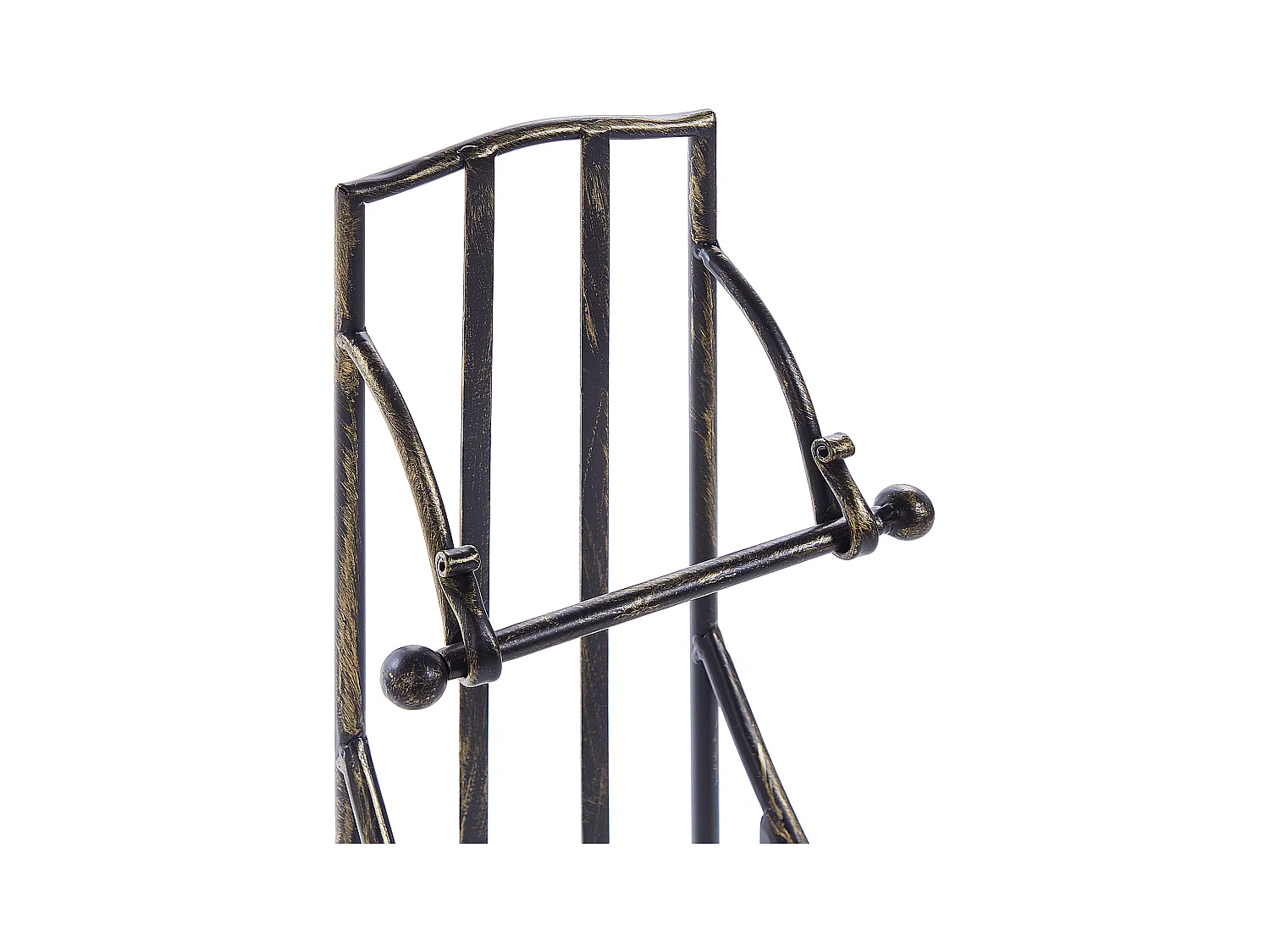 Porte-papier toilette BRISA Métal Noir