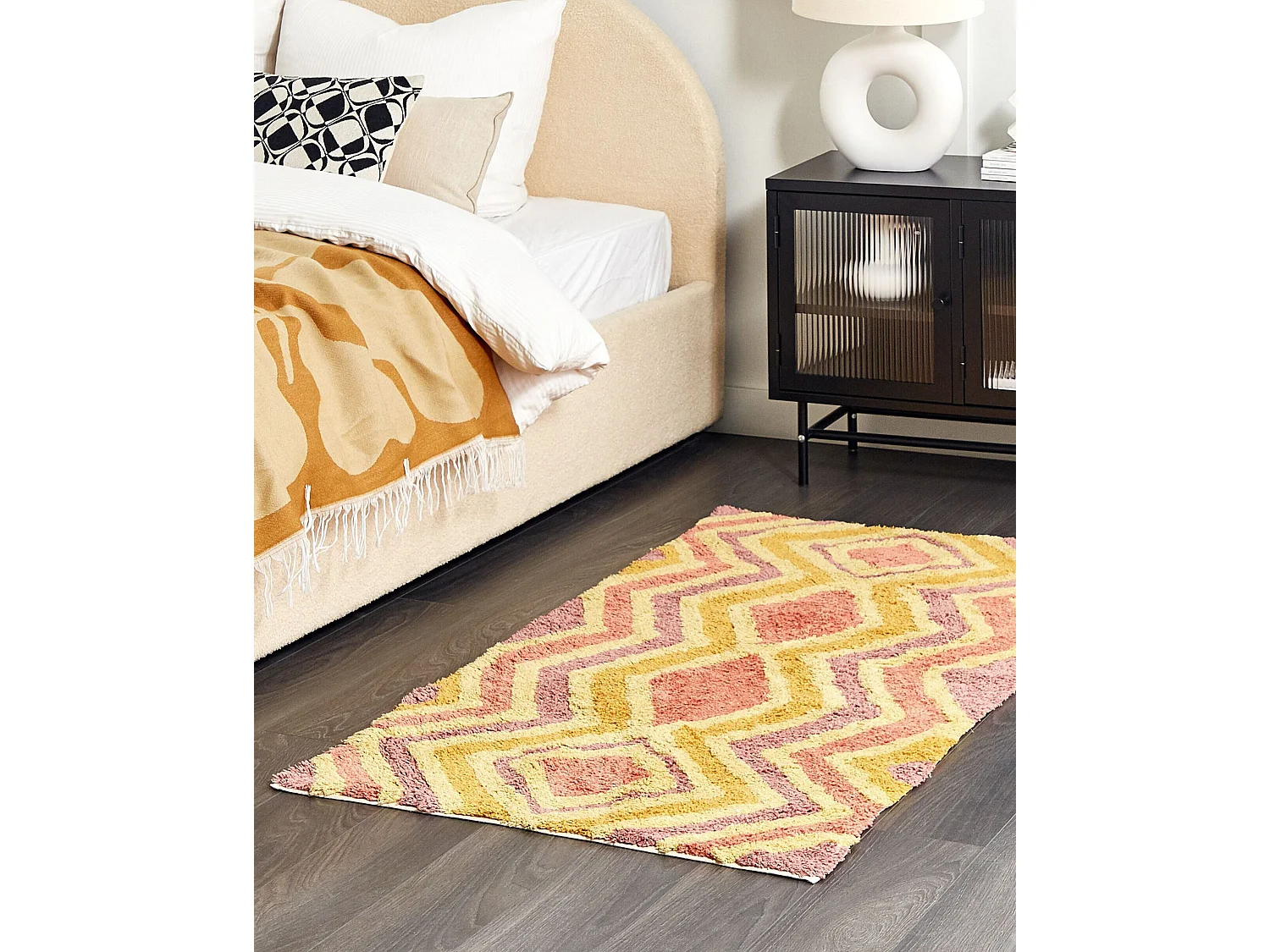 Vloerkleed katoen meerkleurig 80 x 150 cm CANAKKALE