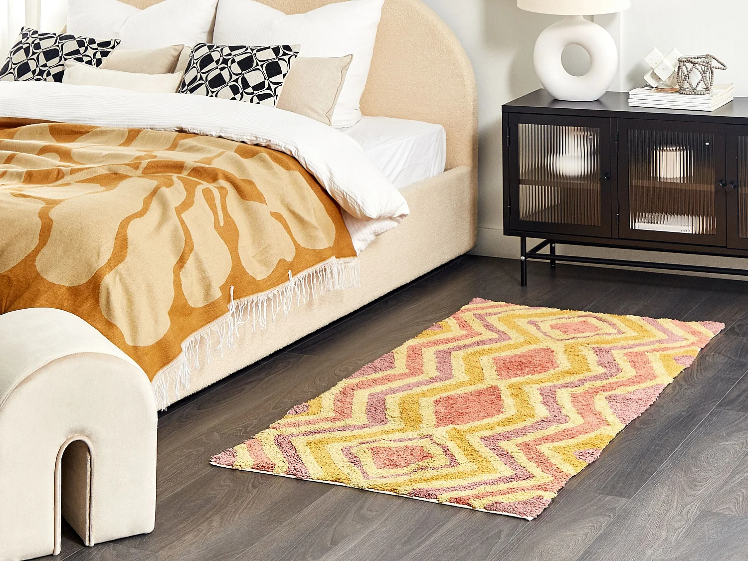 Rug CANAKKALE Multicolour 80 x 150 cm Cotton