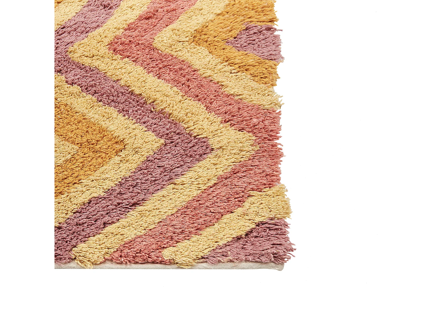 Dywan bawełniany 140 x 200 cm wielokolorowy CANAKKALE