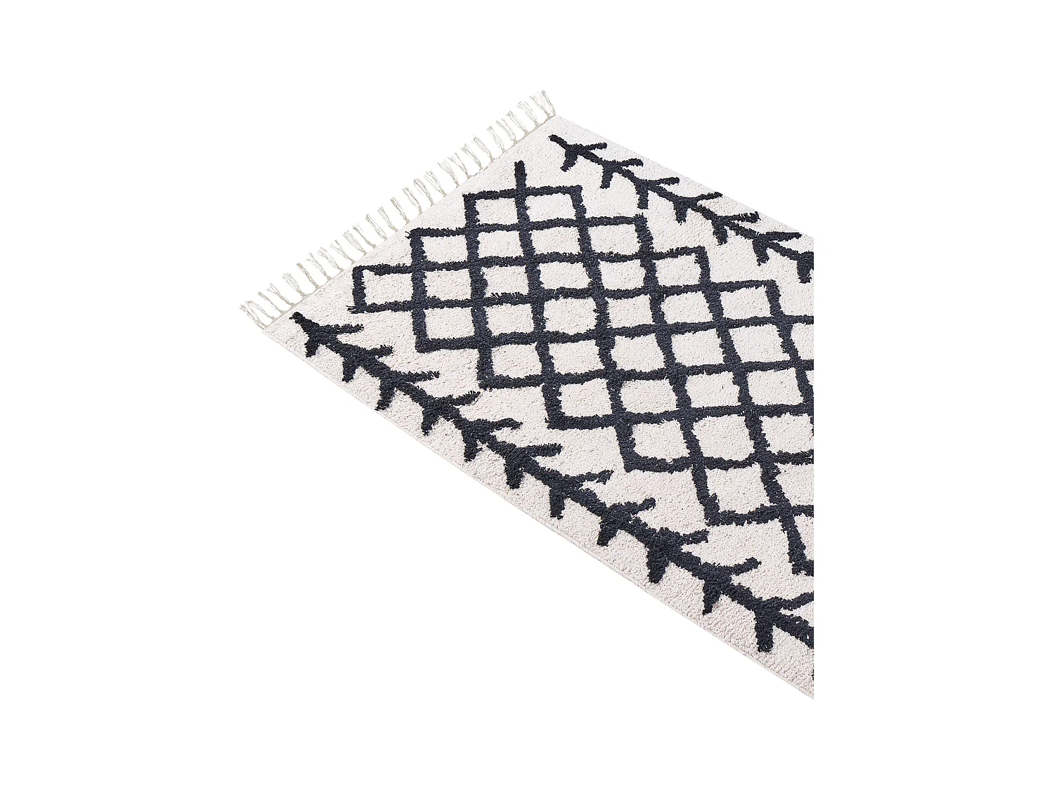 Tapis BOZKIR Beige 80 x 230 cm Coton