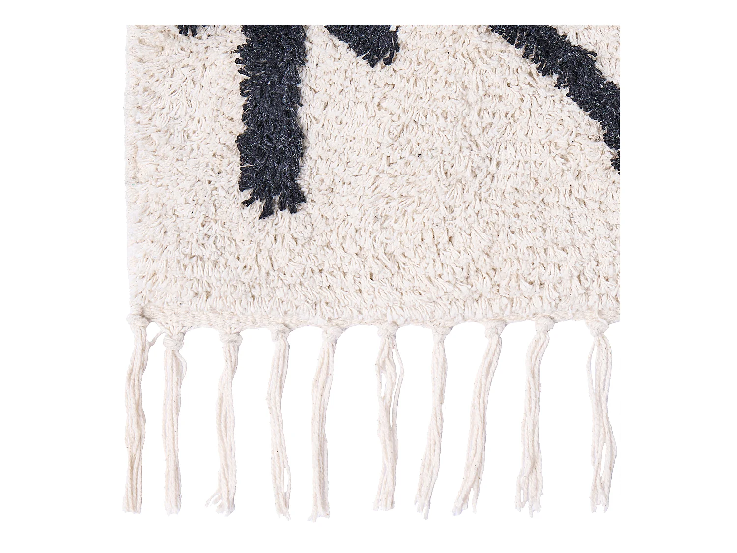 Tapis BOZKIR Beige 80 x 230 cm Coton