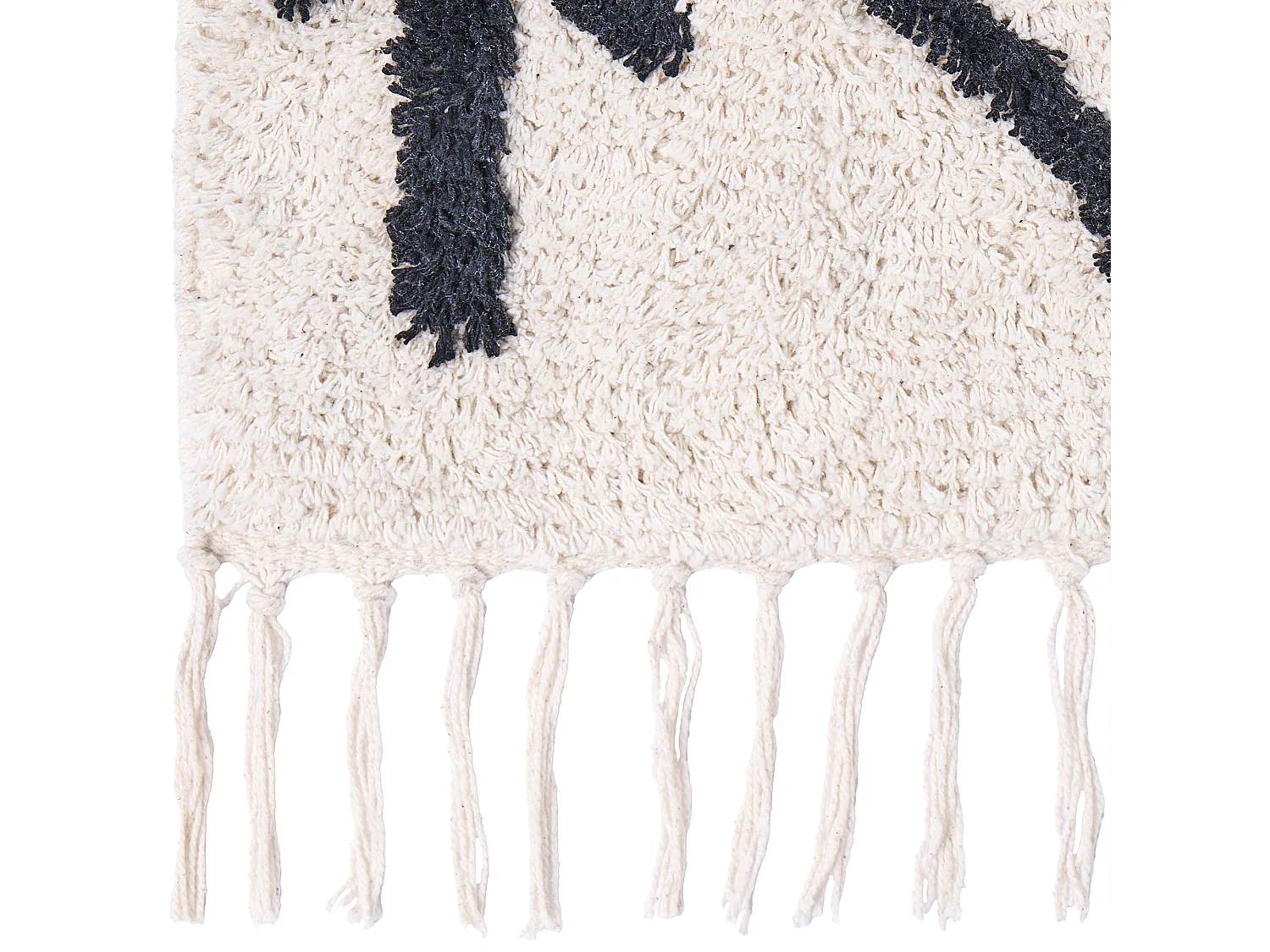 Tapis BOZKIR Beige 80 x 230 cm Coton