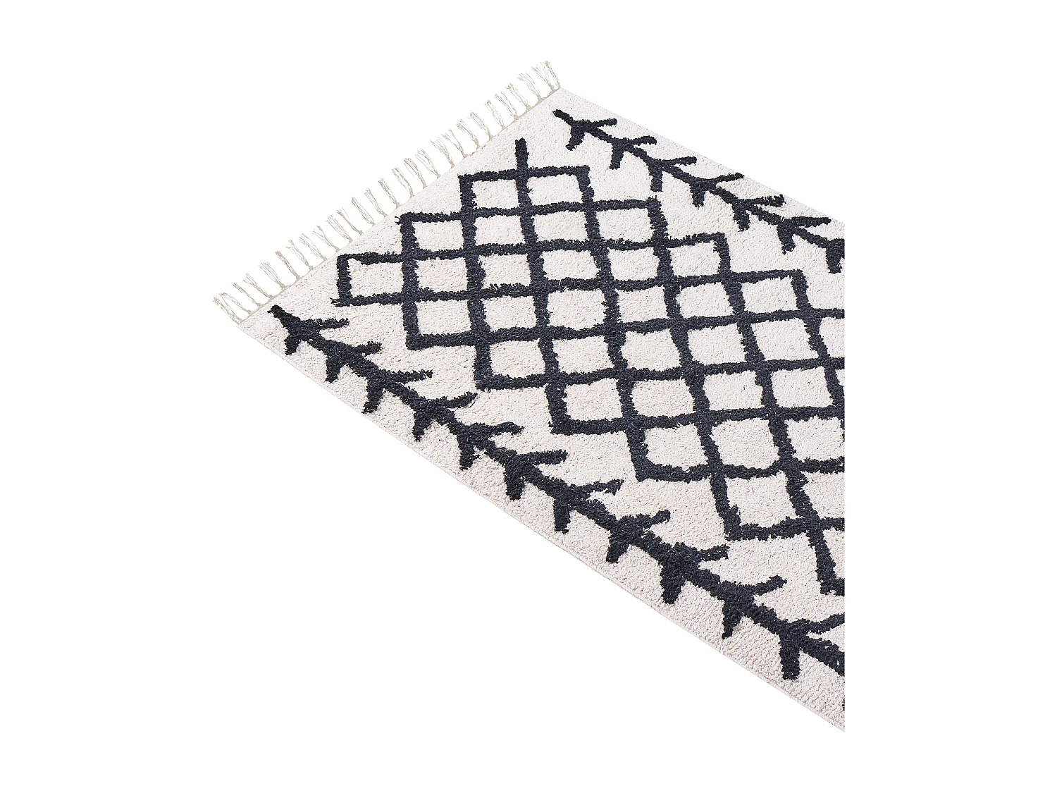 Tapis BOZKIR Beige 80 x 230 cm Coton