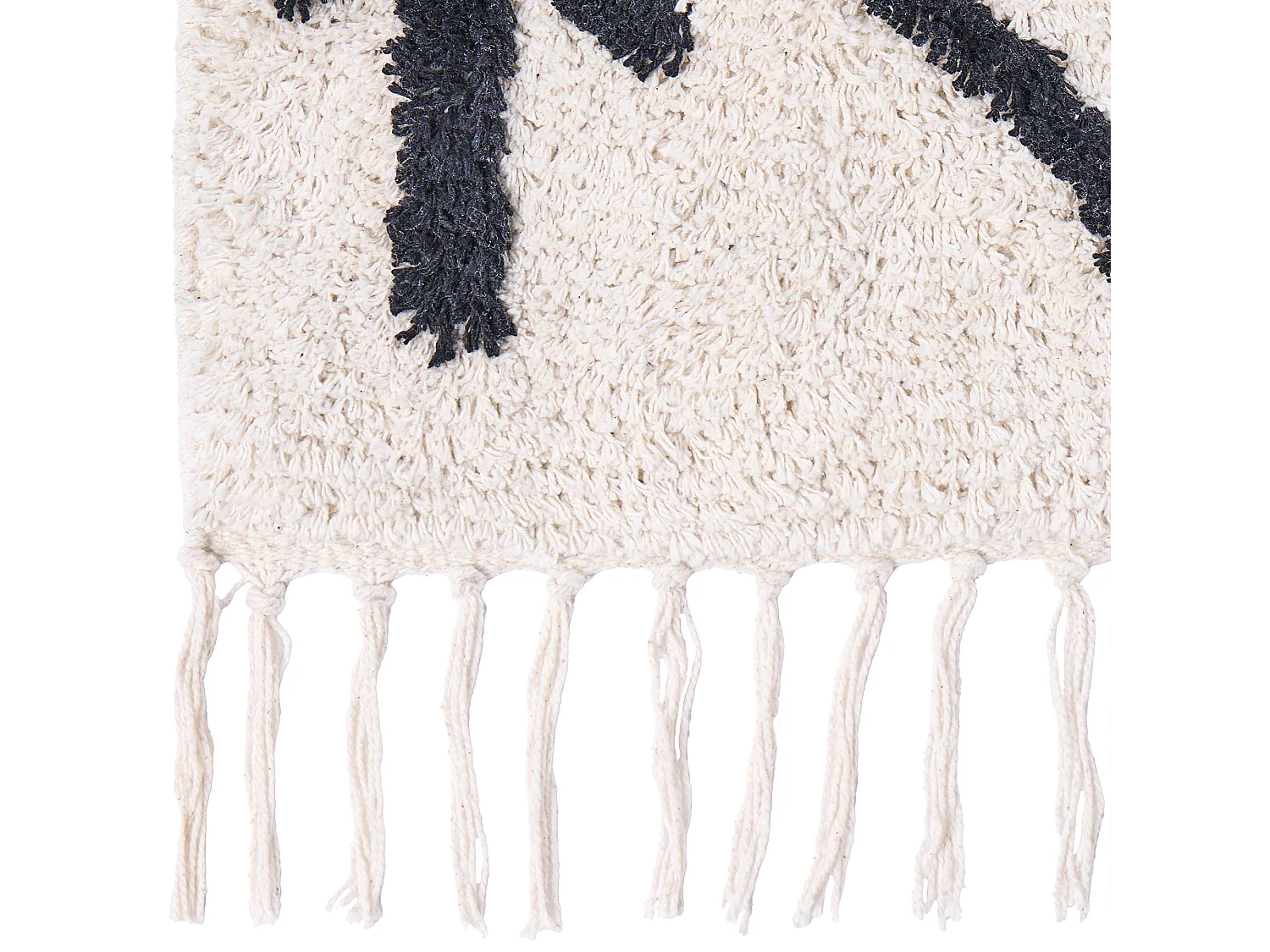 Tapis BOZKIR Beige 80 x 230 cm Coton